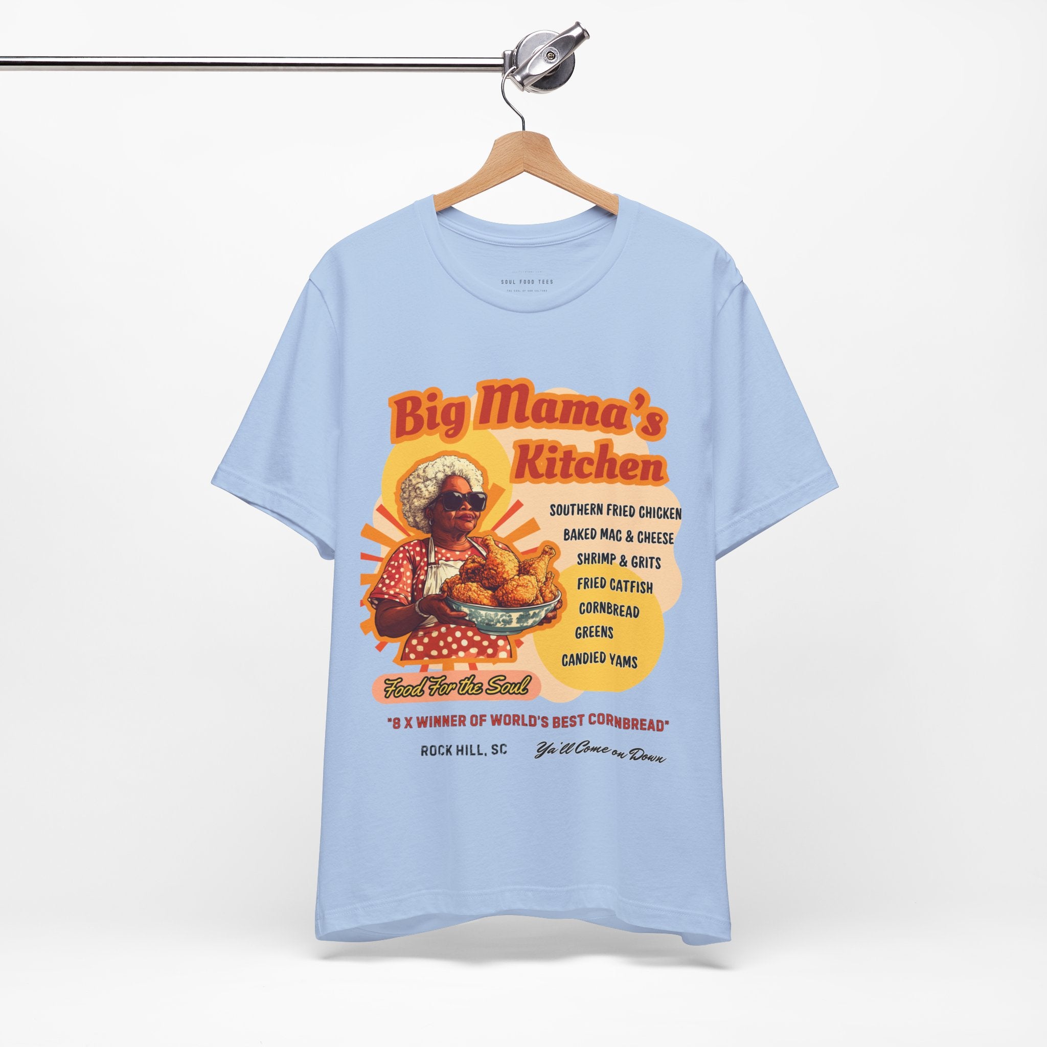 Big Mama's Kitchen Soul Food T Shirt