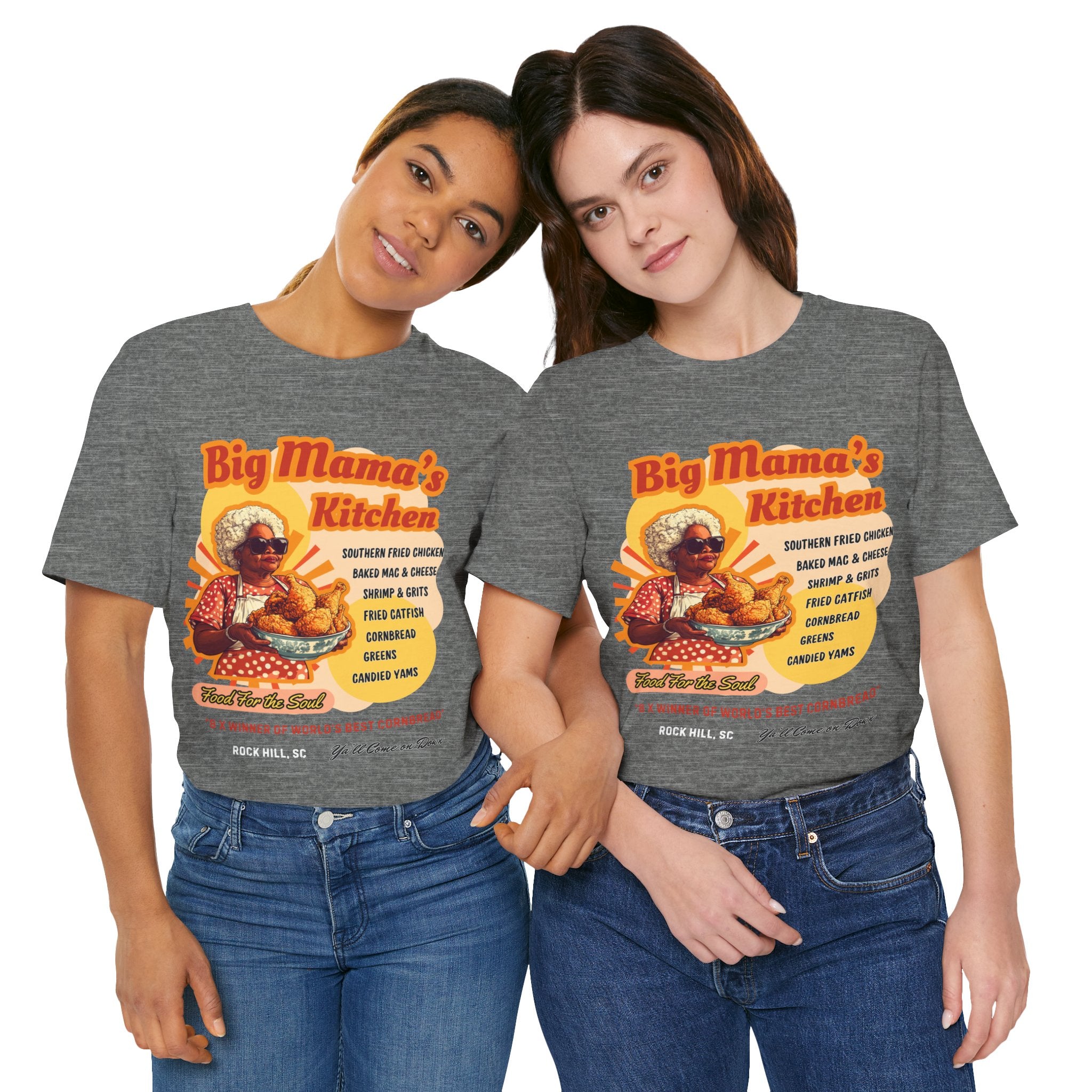 Big Mama's Kitchen Soul Food T Shirt