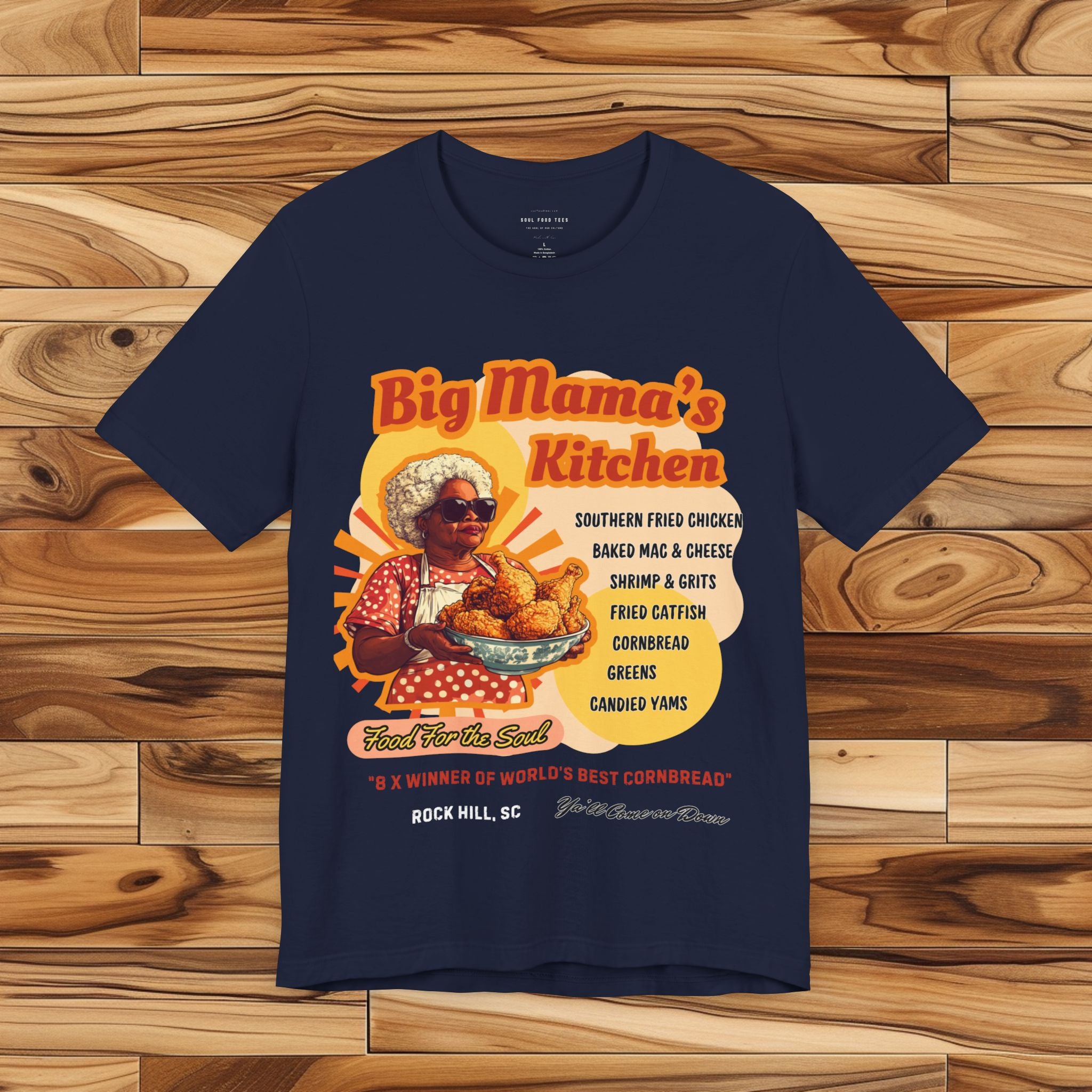 Big Mama's Kitchen Soul Food T Shirt