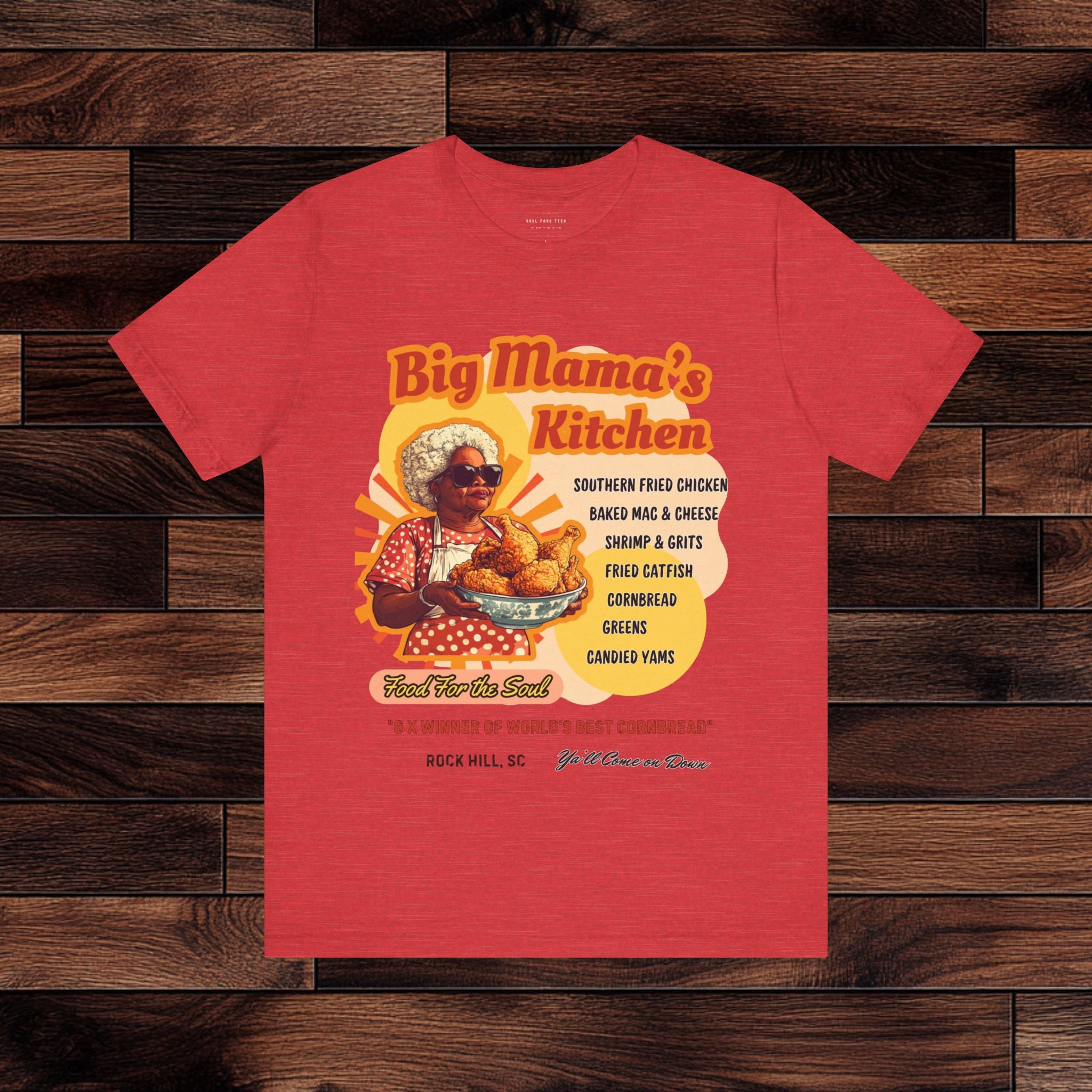 Big Mama's Kitchen Soul Food T Shirt