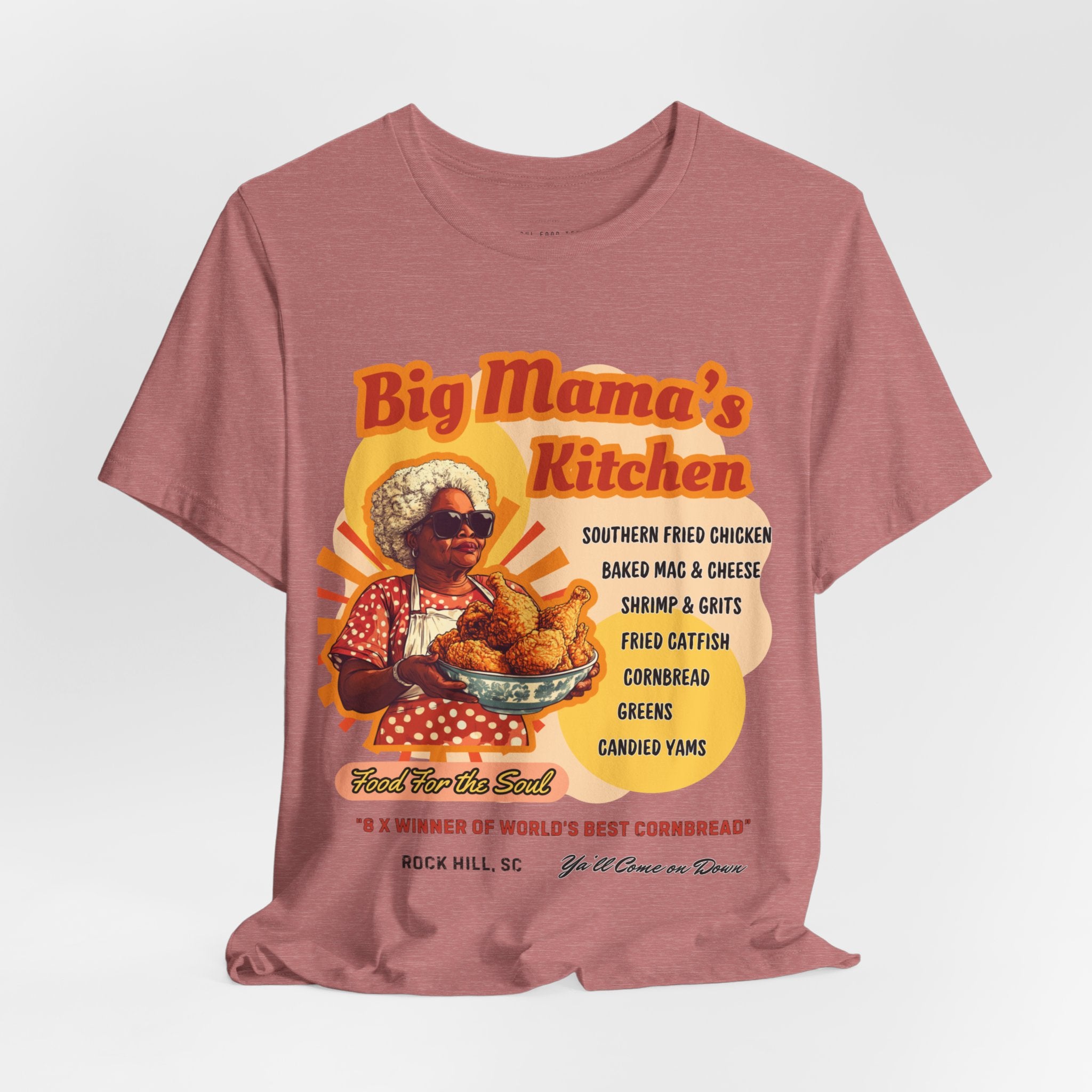 Big Mama's Kitchen Soul Food T Shirt