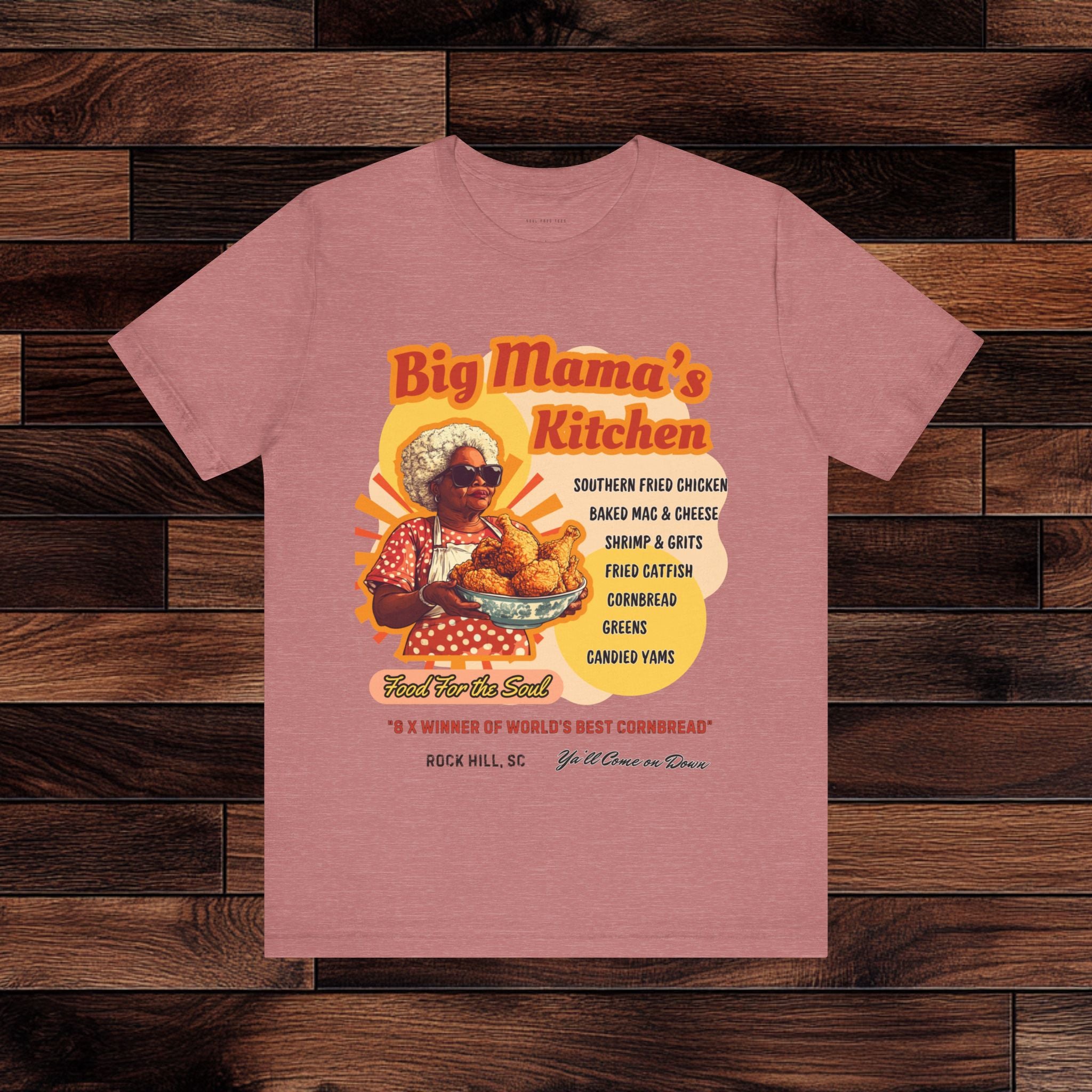 Big Mama's Kitchen Soul Food T Shirt