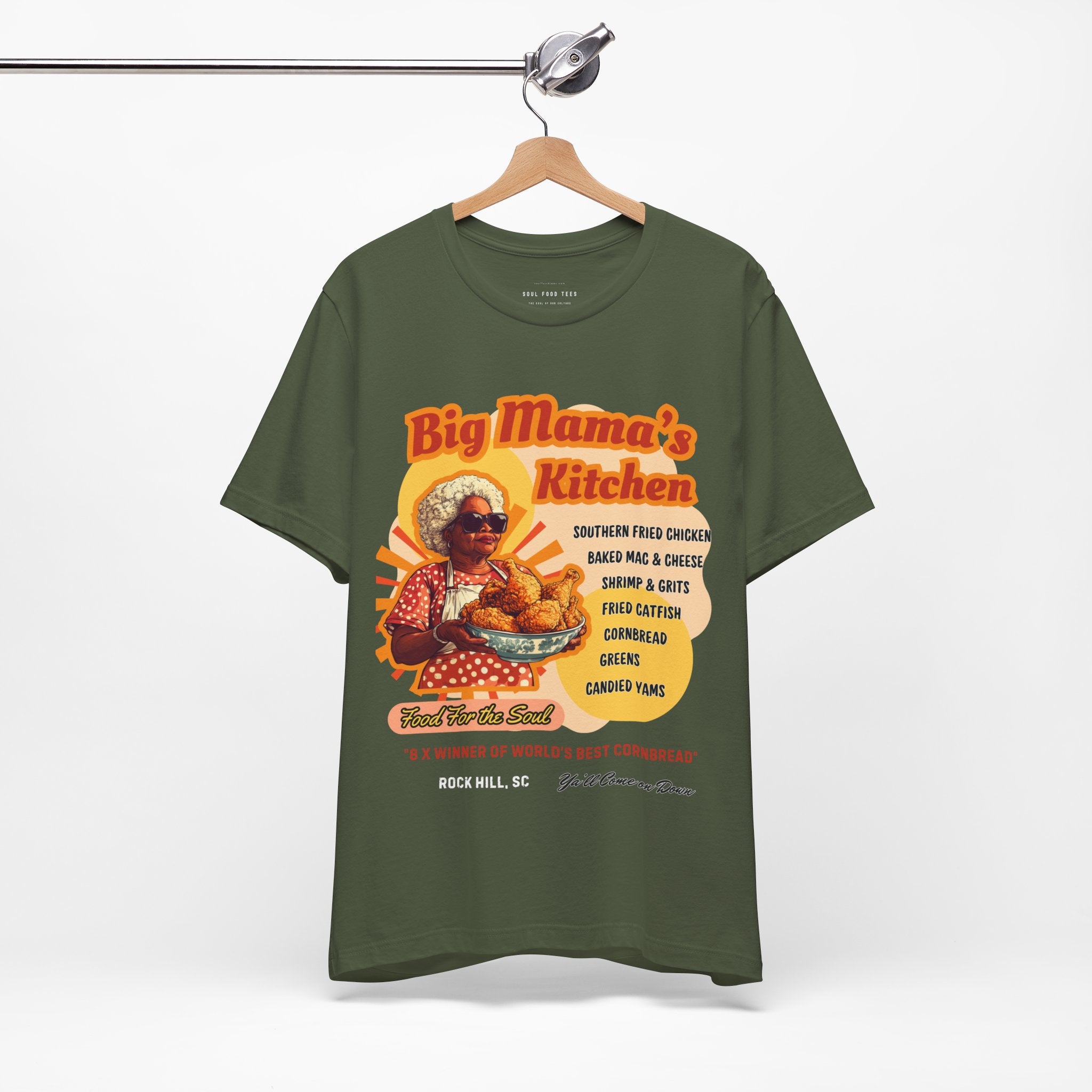 Big Mama's Kitchen Soul Food T Shirt