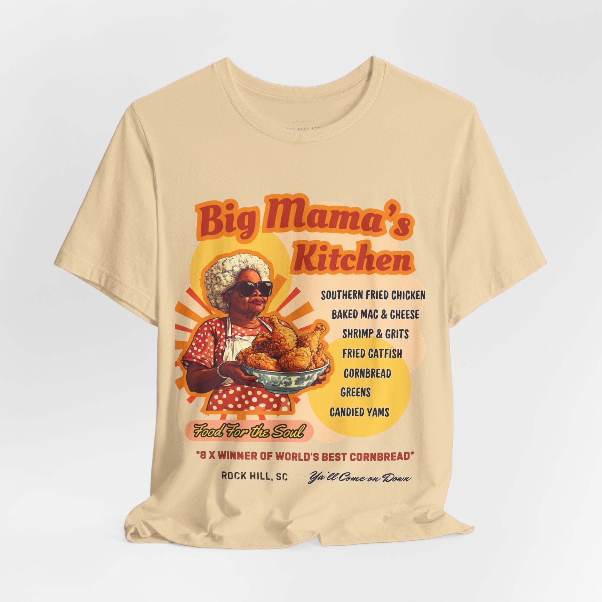 Big Mama's Kitchen Soul Food T Shirt