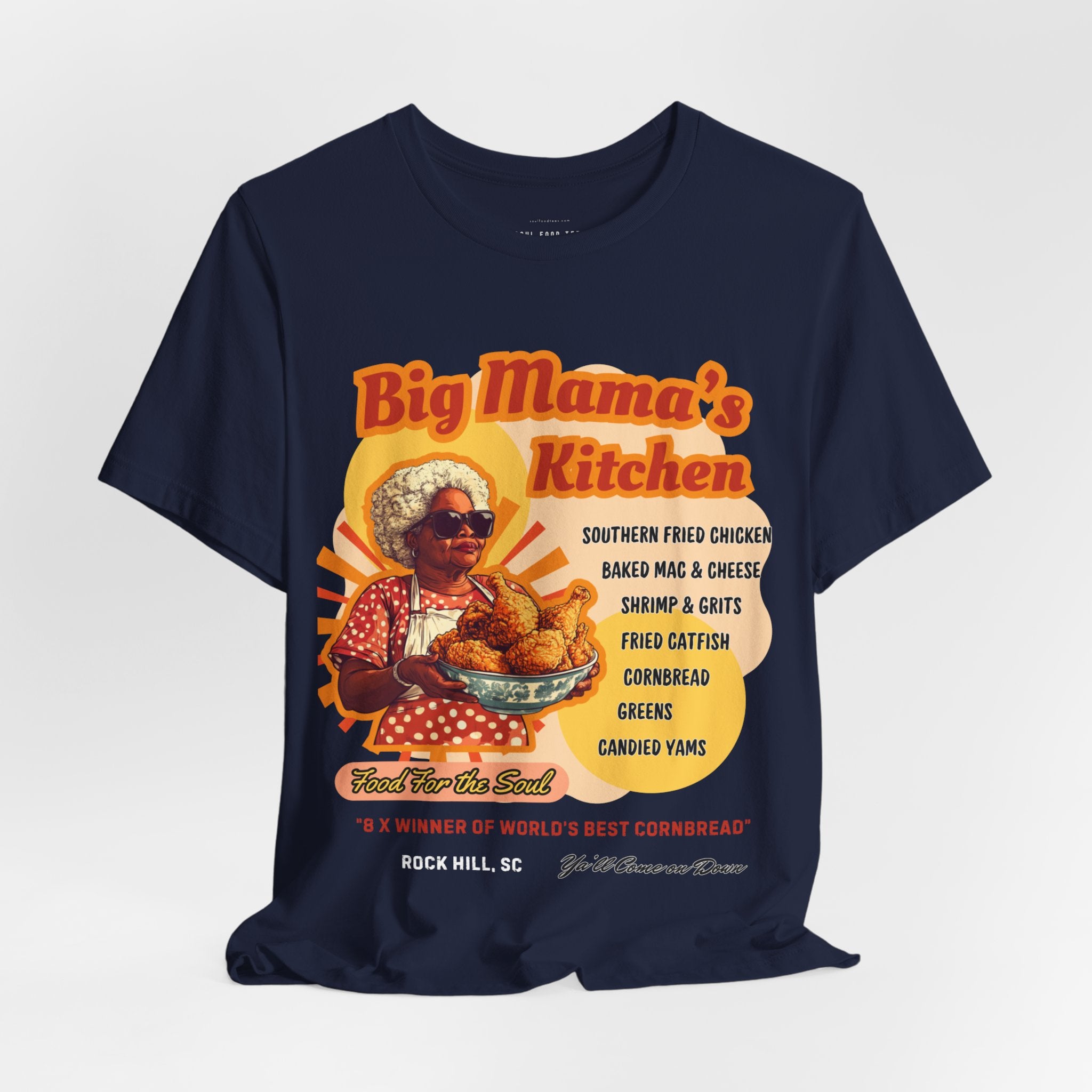 Big Mama's Kitchen Soul Food T Shirt