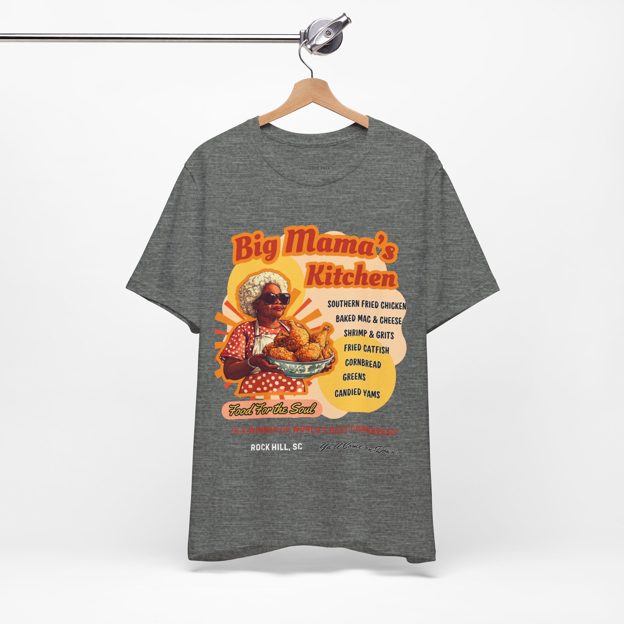 Big Mama's Kitchen Soul Food T Shirt