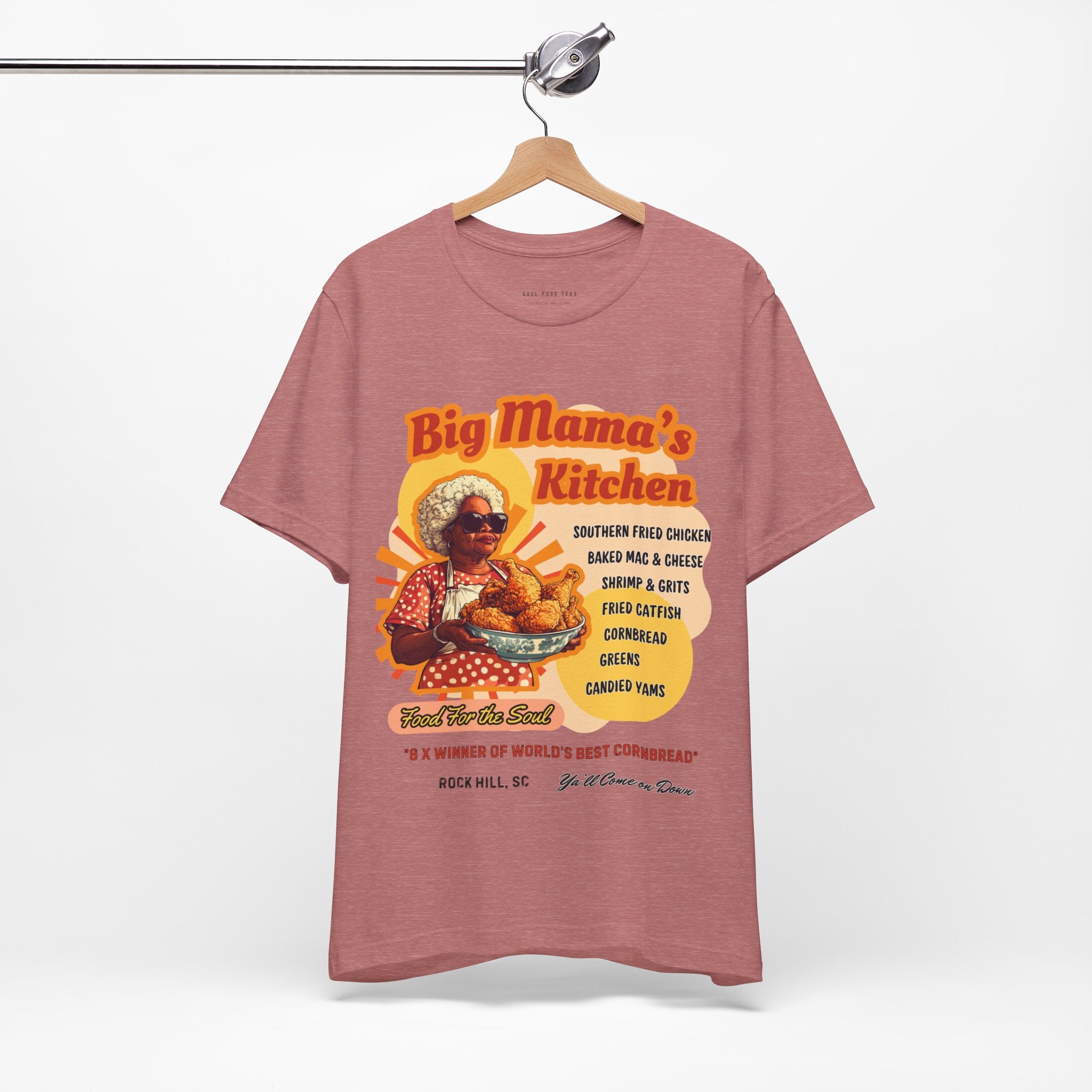 Big Mama's Kitchen Soul Food T Shirt