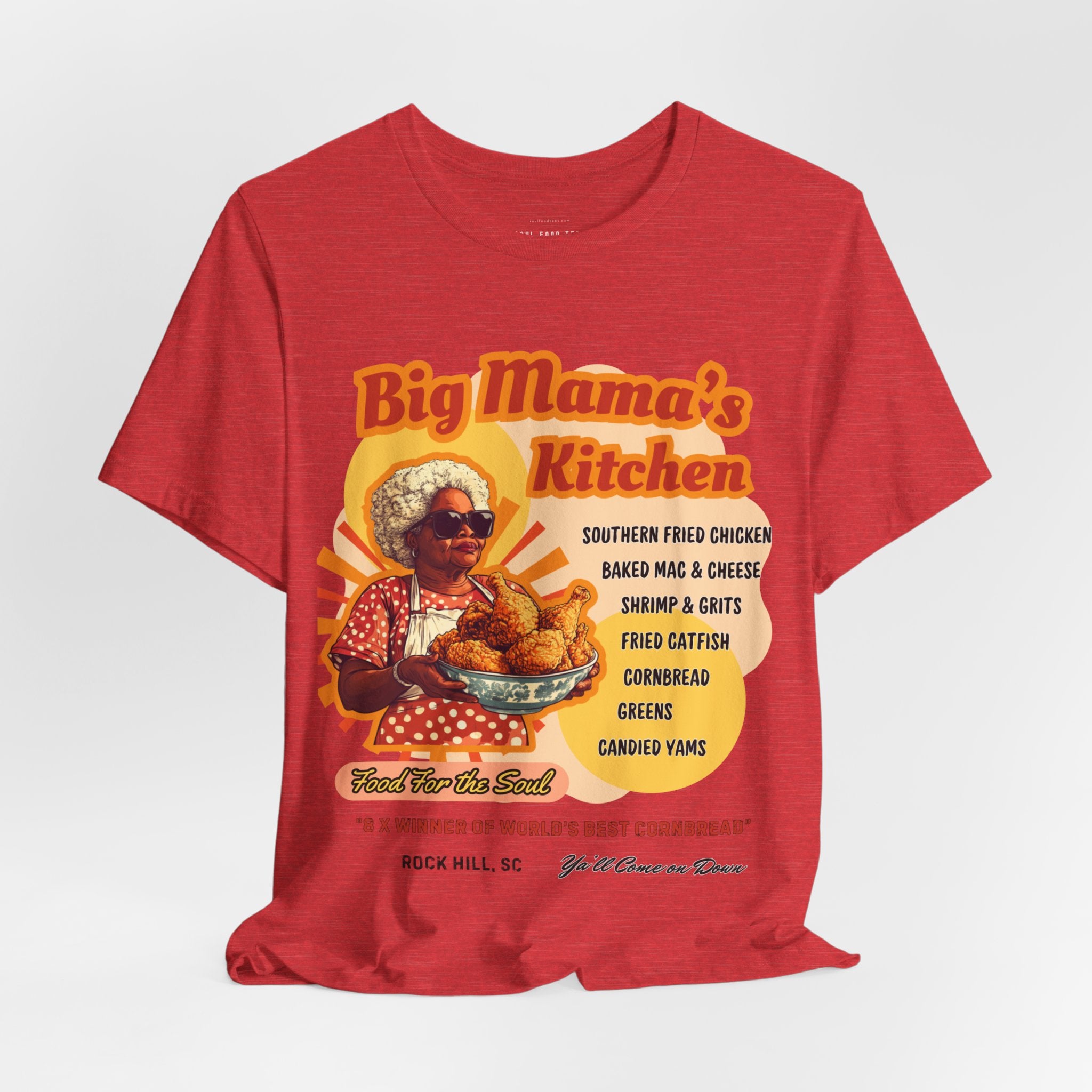 Big Mama's Kitchen Soul Food T Shirt