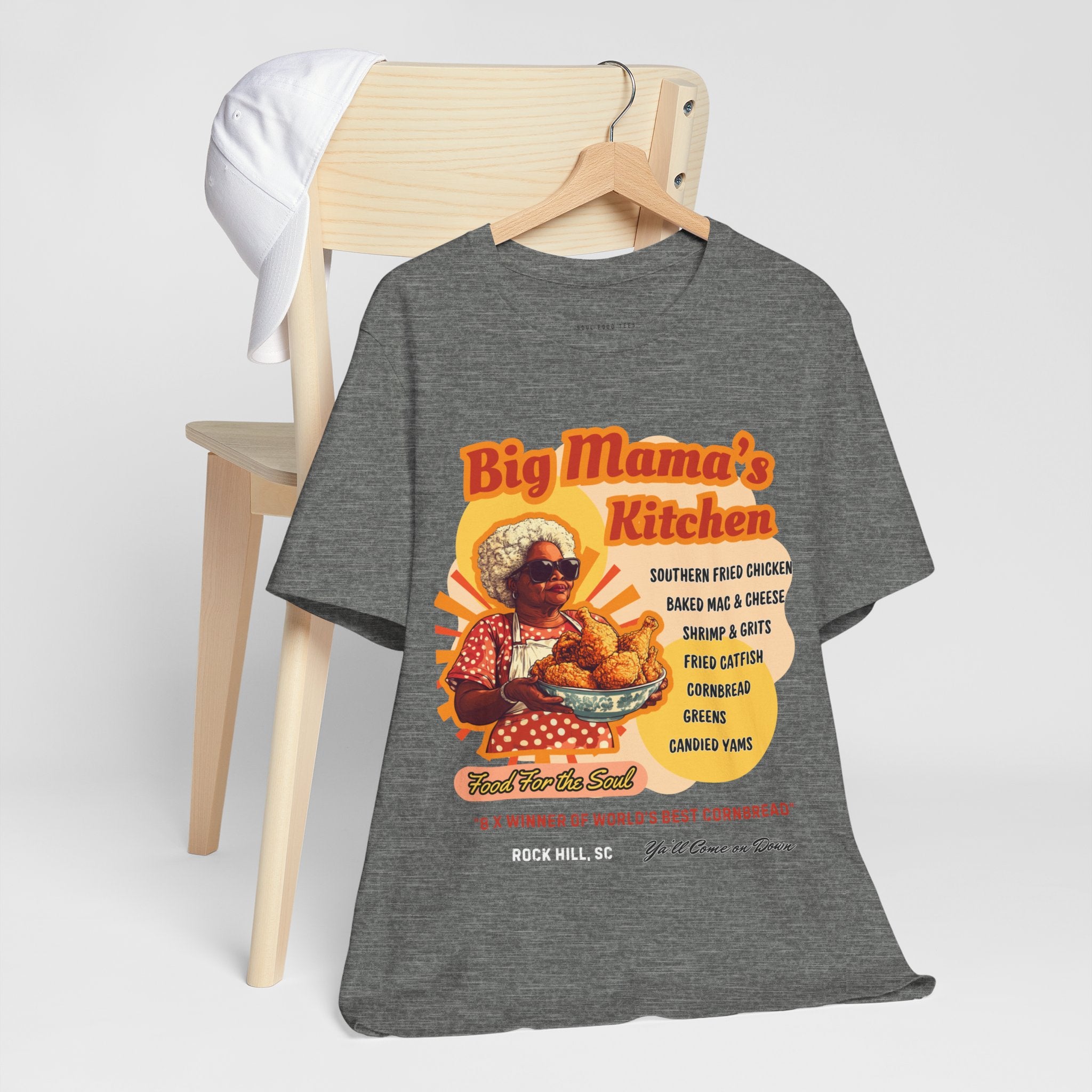 Big Mama's Kitchen Soul Food T Shirt