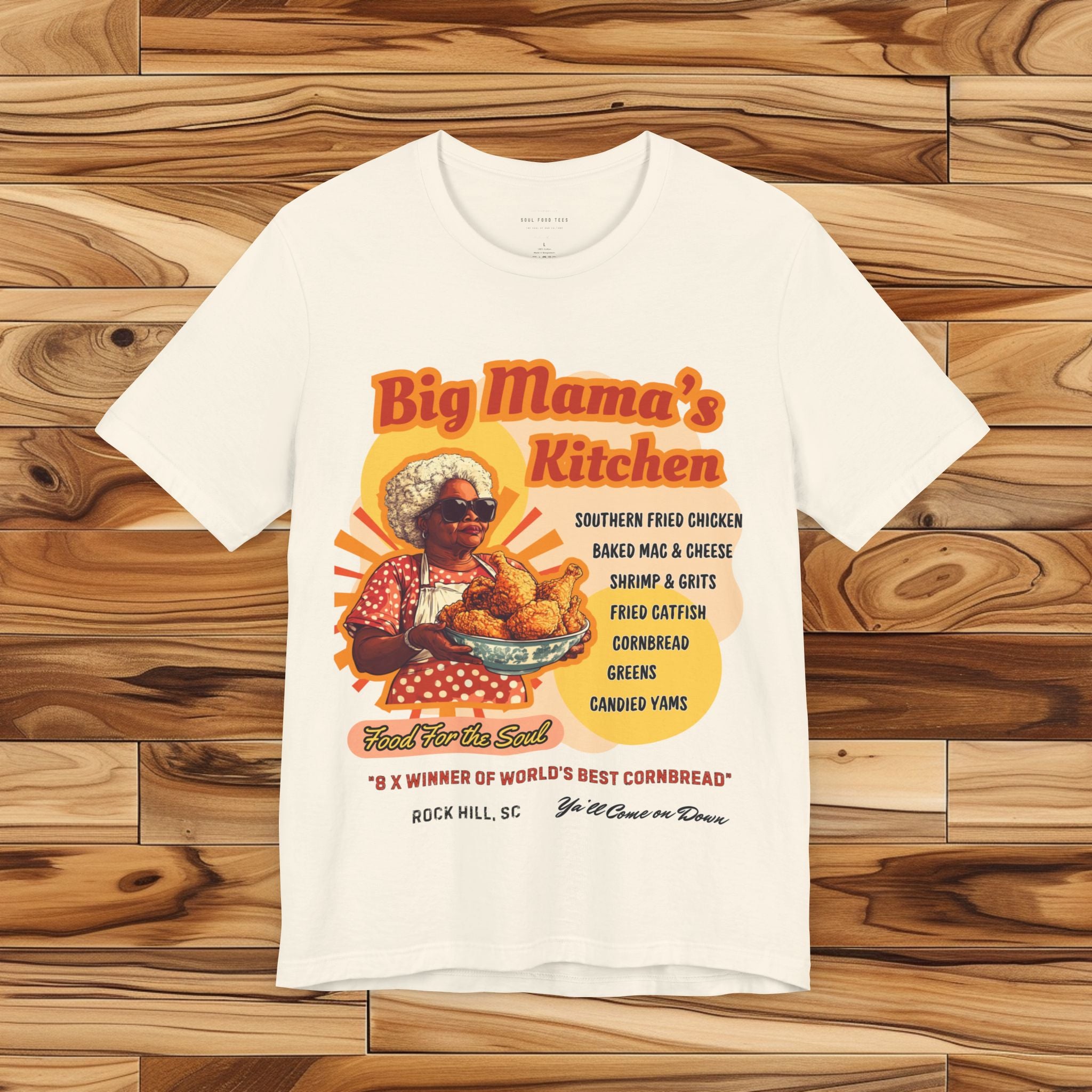 Big Mama's Kitchen Soul Food T Shirt