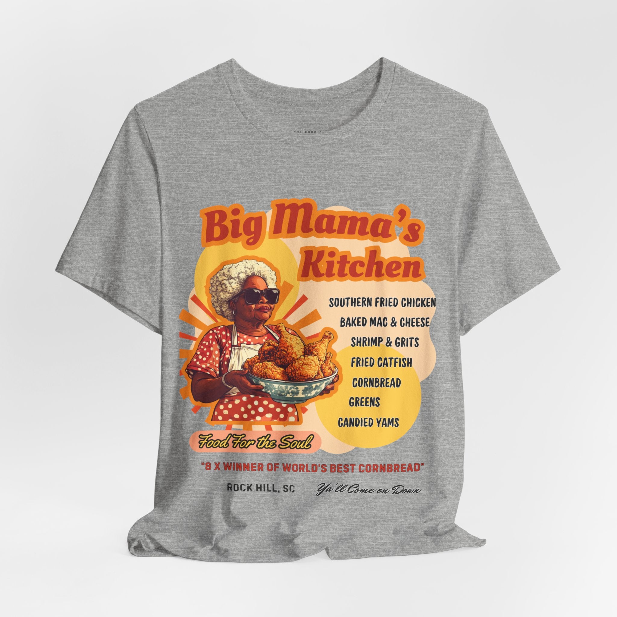 Big Mama's Kitchen Soul Food T Shirt