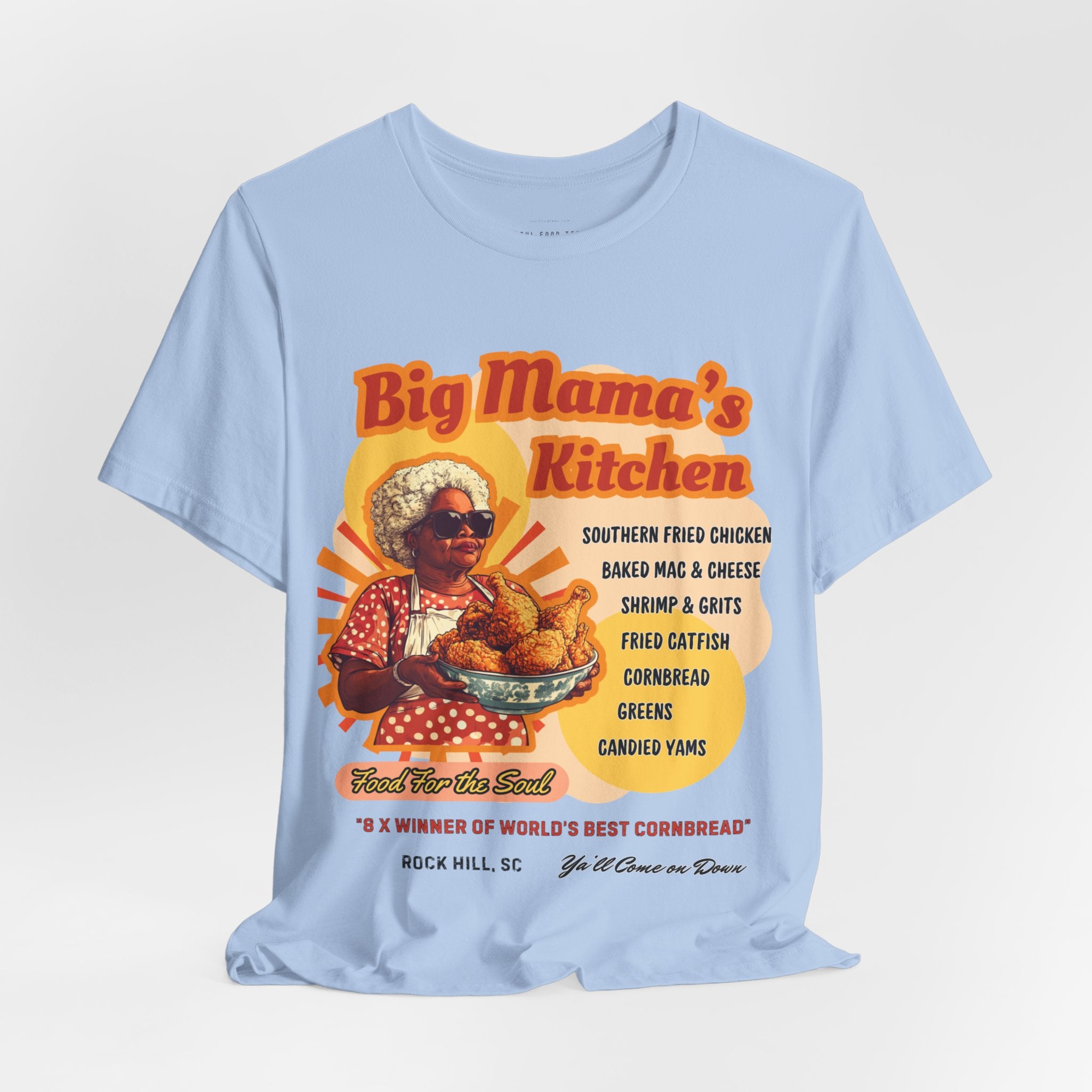 Big Mama's Kitchen Soul Food T Shirt