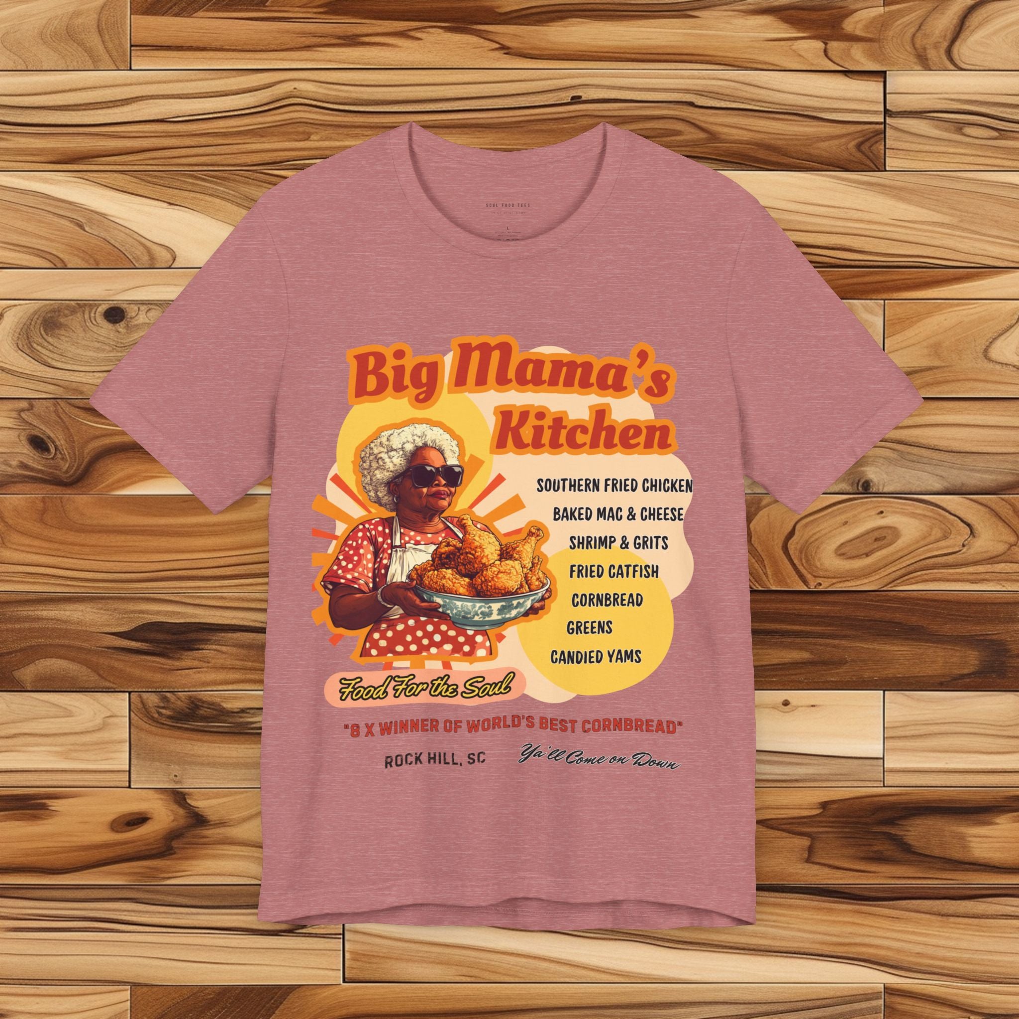 Big Mama's Kitchen Soul Food T Shirt