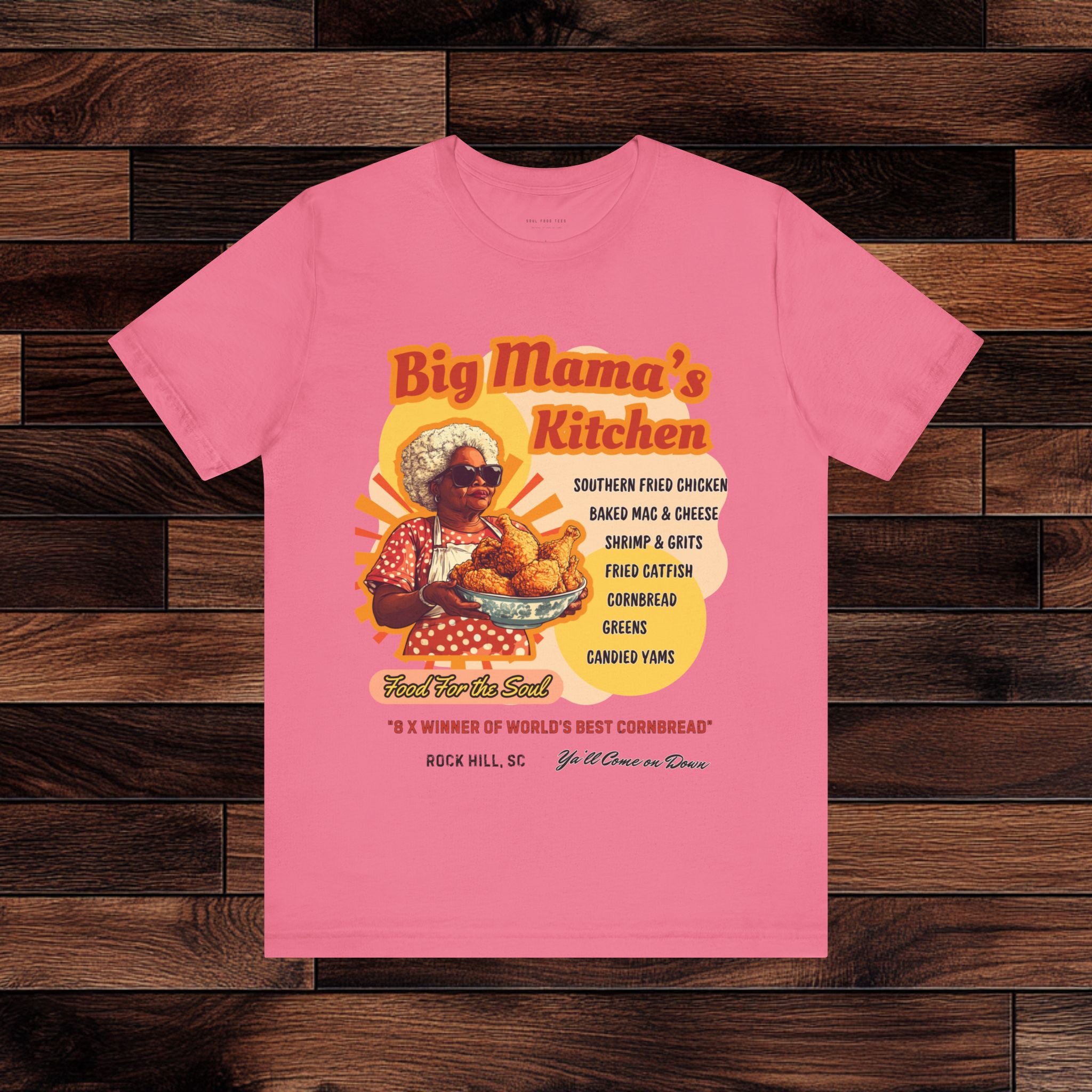 Big Mama's Kitchen Soul Food T Shirt