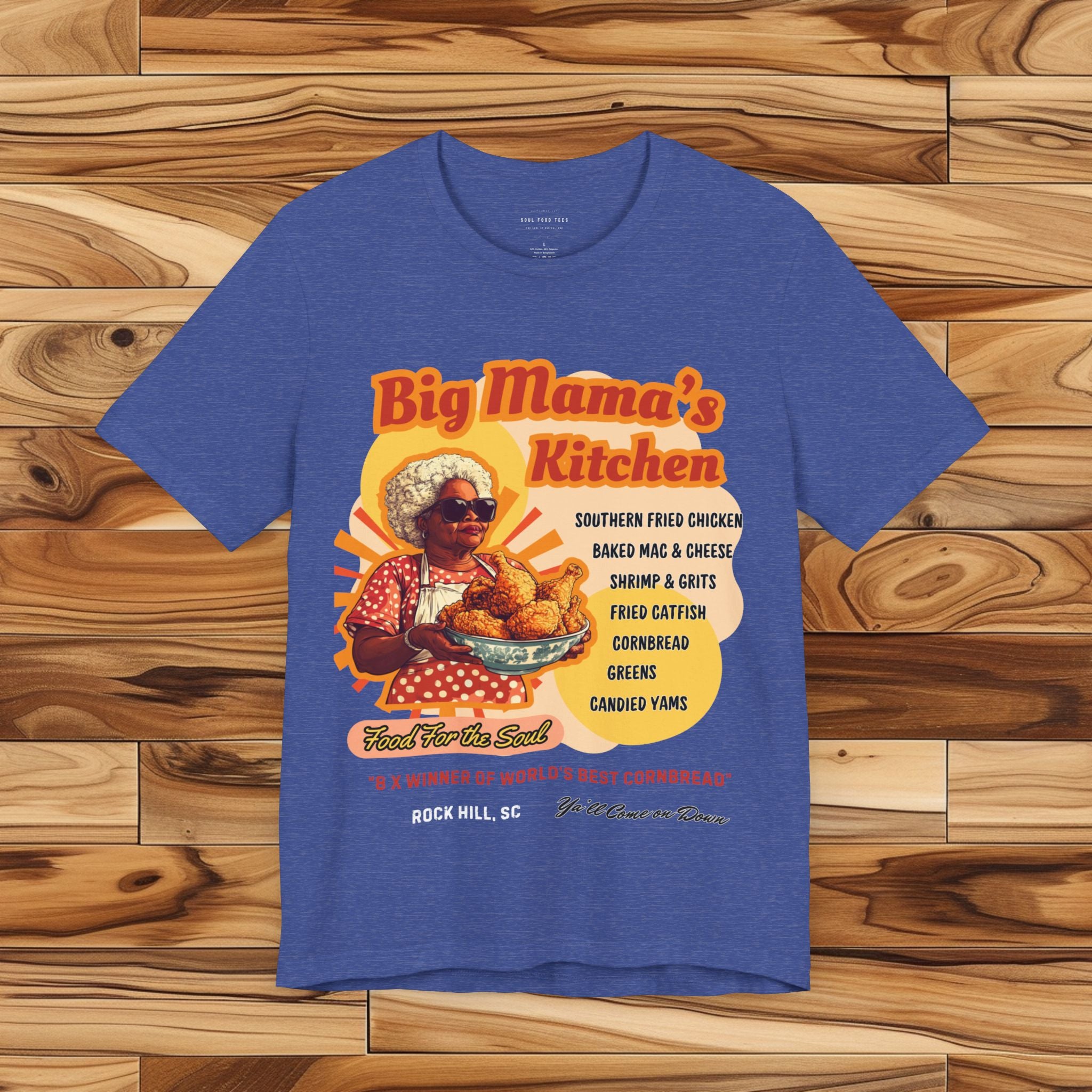 Big Mama's Kitchen Soul Food T Shirt