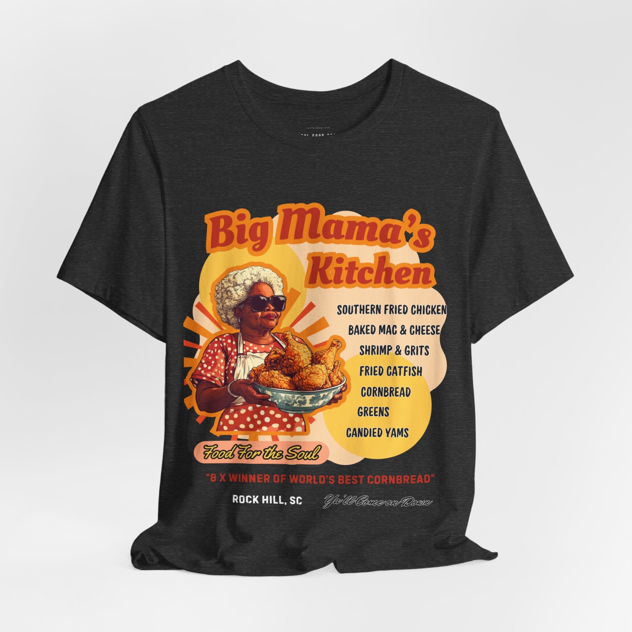 Big Mama's Kitchen Soul Food T Shirt