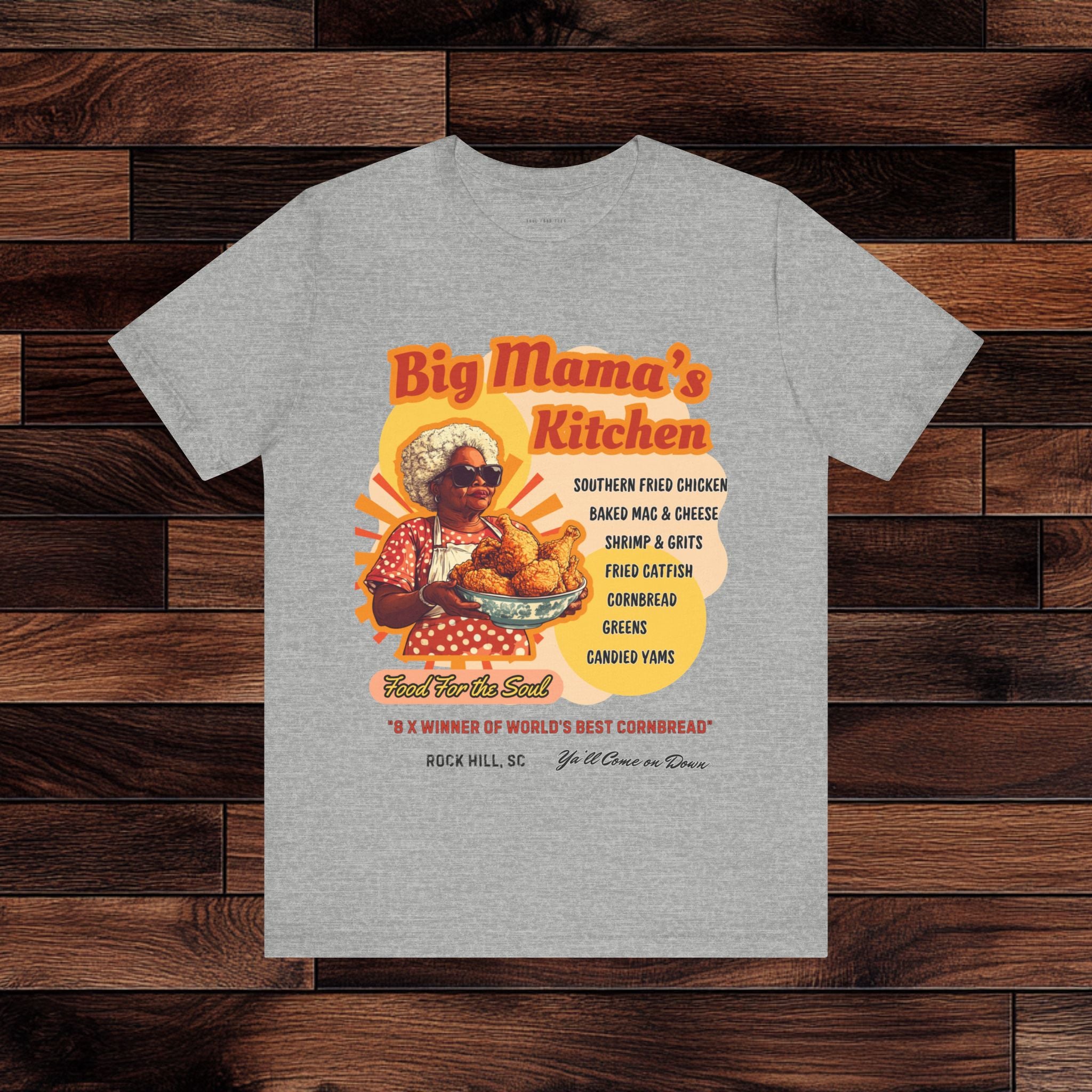 Big Mama's Kitchen Soul Food T Shirt