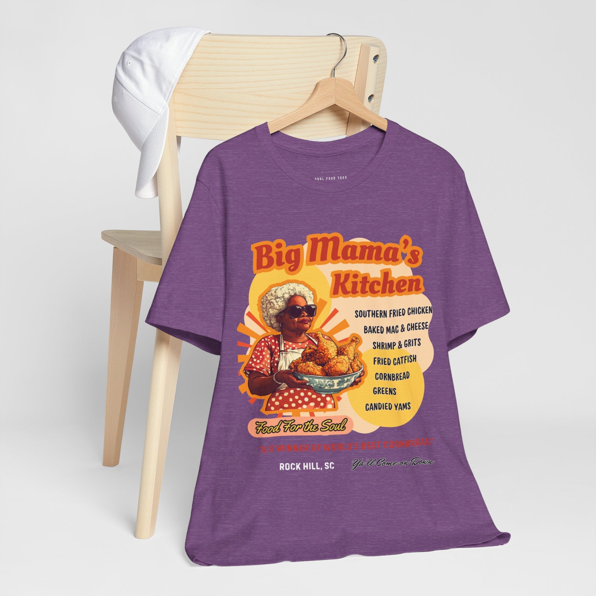 Big Mama's Kitchen Soul Food T Shirt