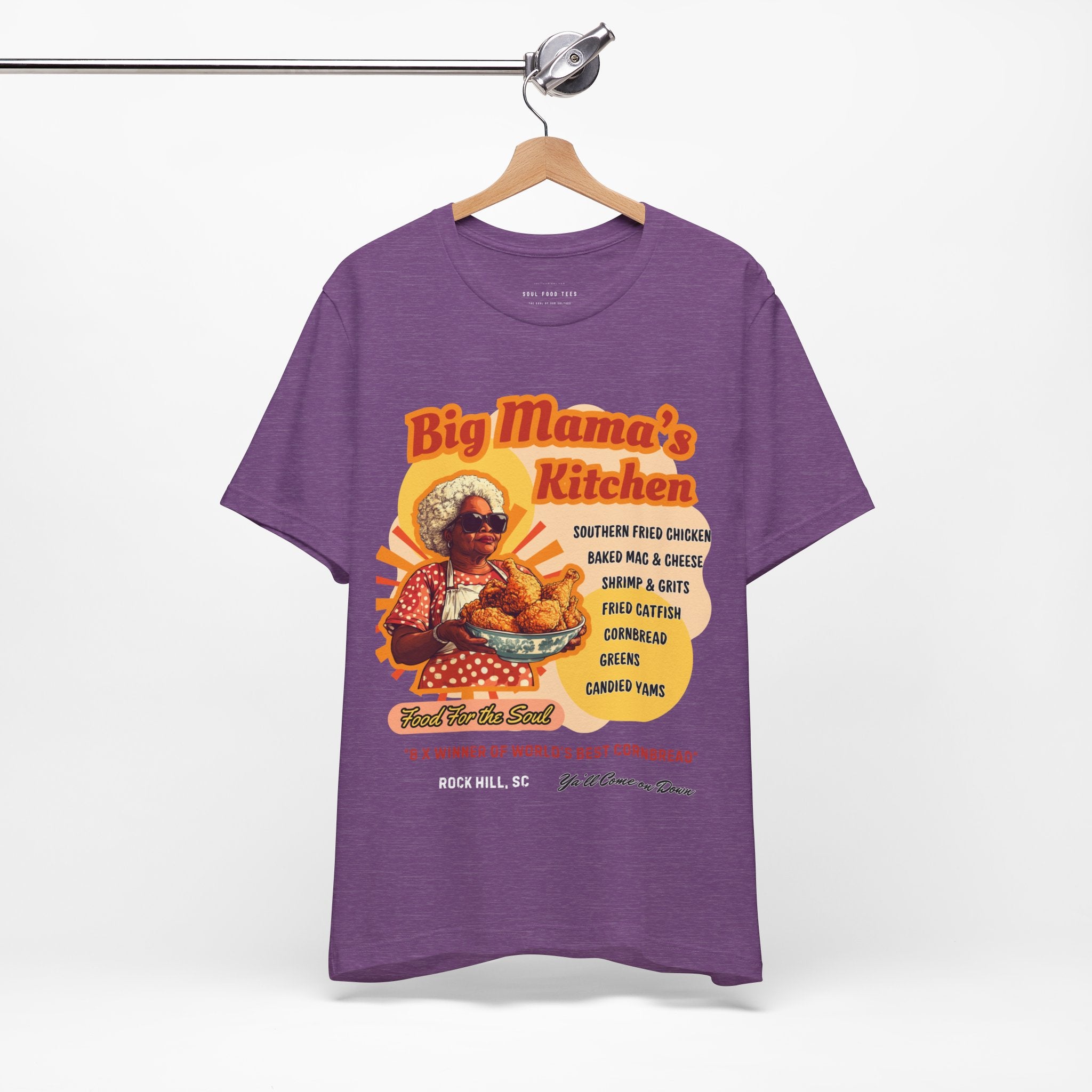 Big Mama's Kitchen Soul Food T Shirt