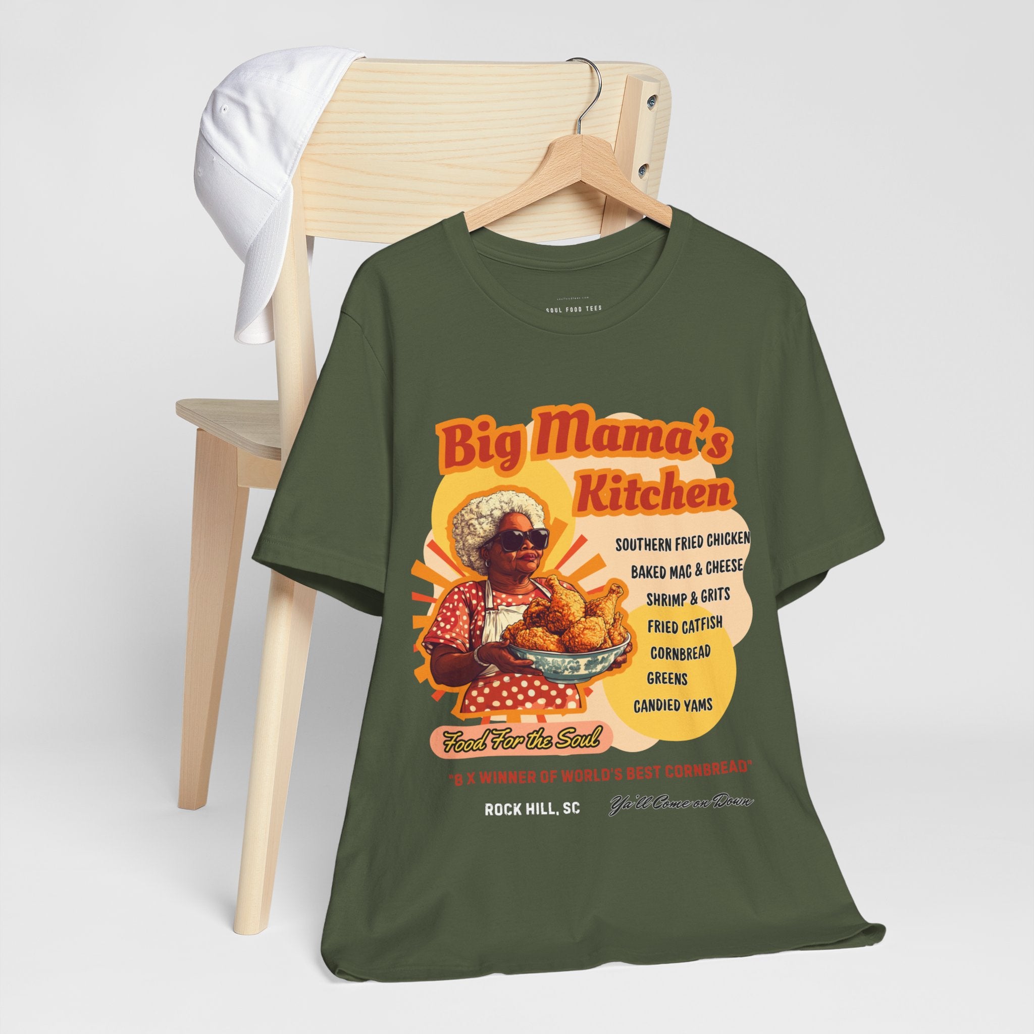 Big Mama's Kitchen Soul Food T Shirt