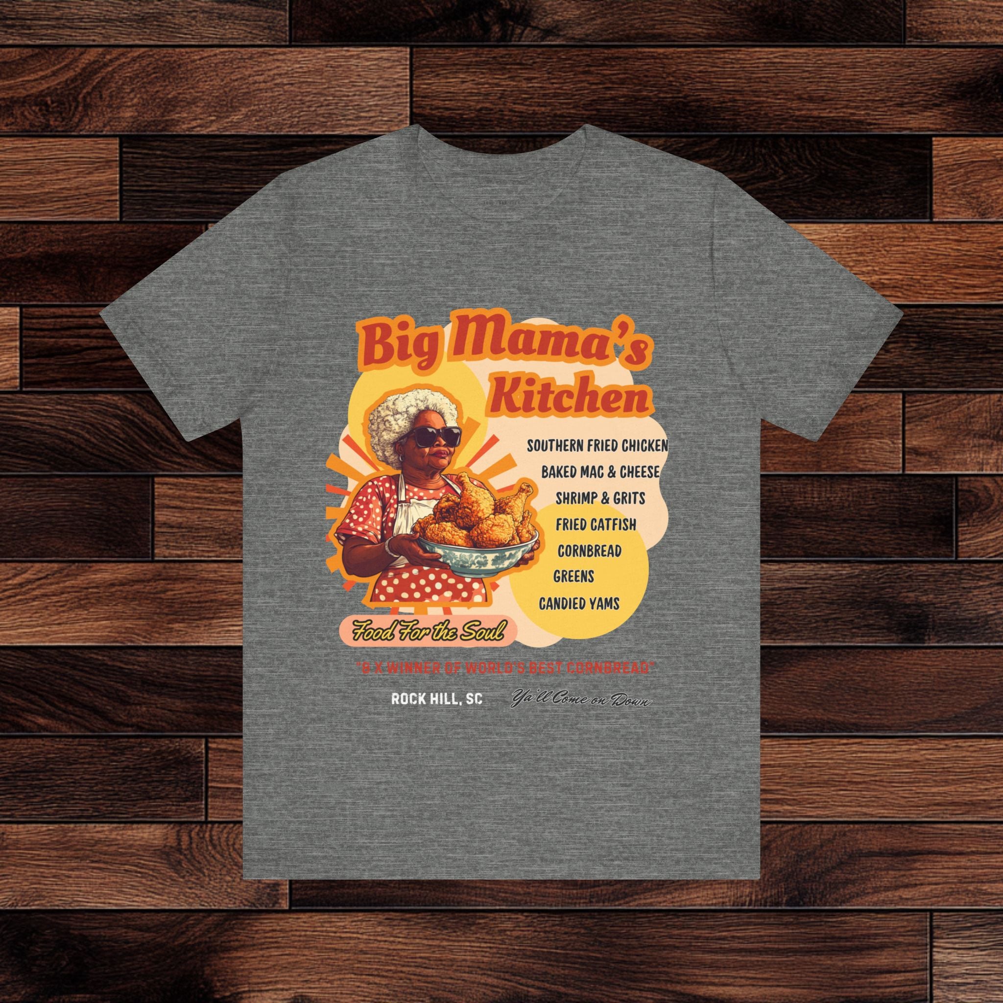 Big Mama's Kitchen Soul Food T Shirt