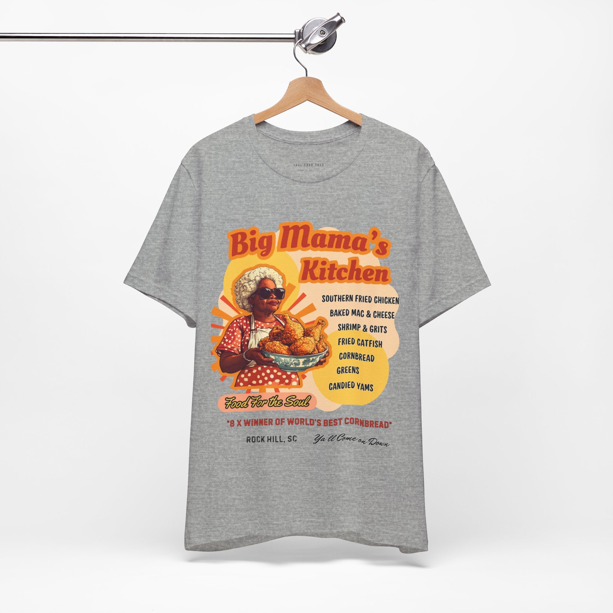 Big Mama's Kitchen Soul Food T Shirt