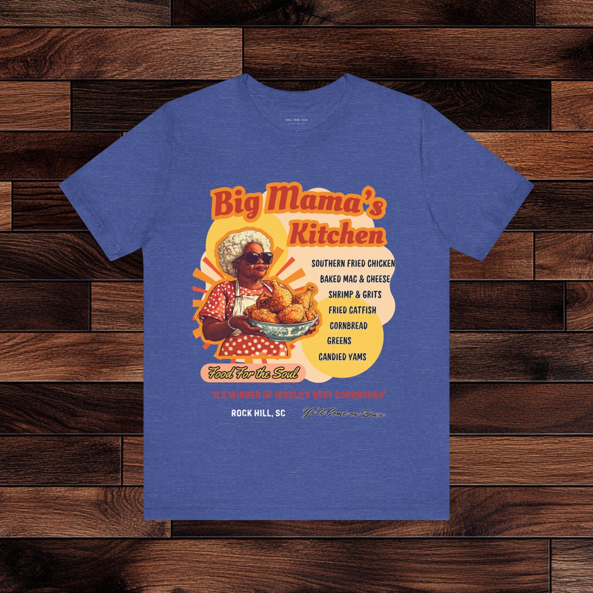 Big Mama's Kitchen Soul Food T Shirt