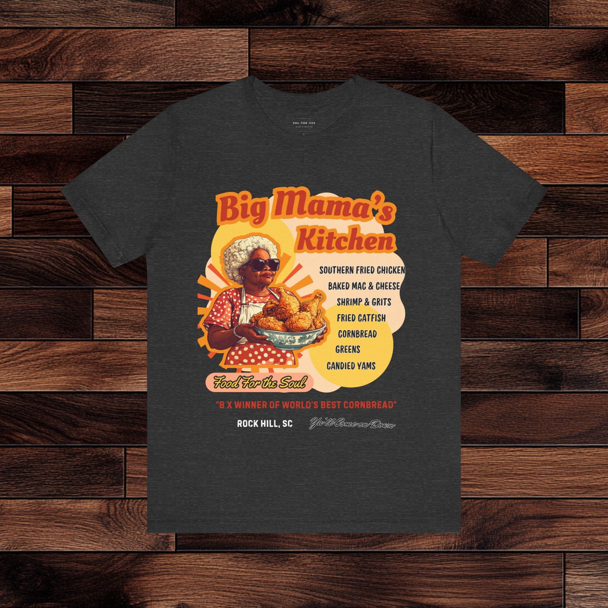 Big Mama's Kitchen Soul Food T Shirt