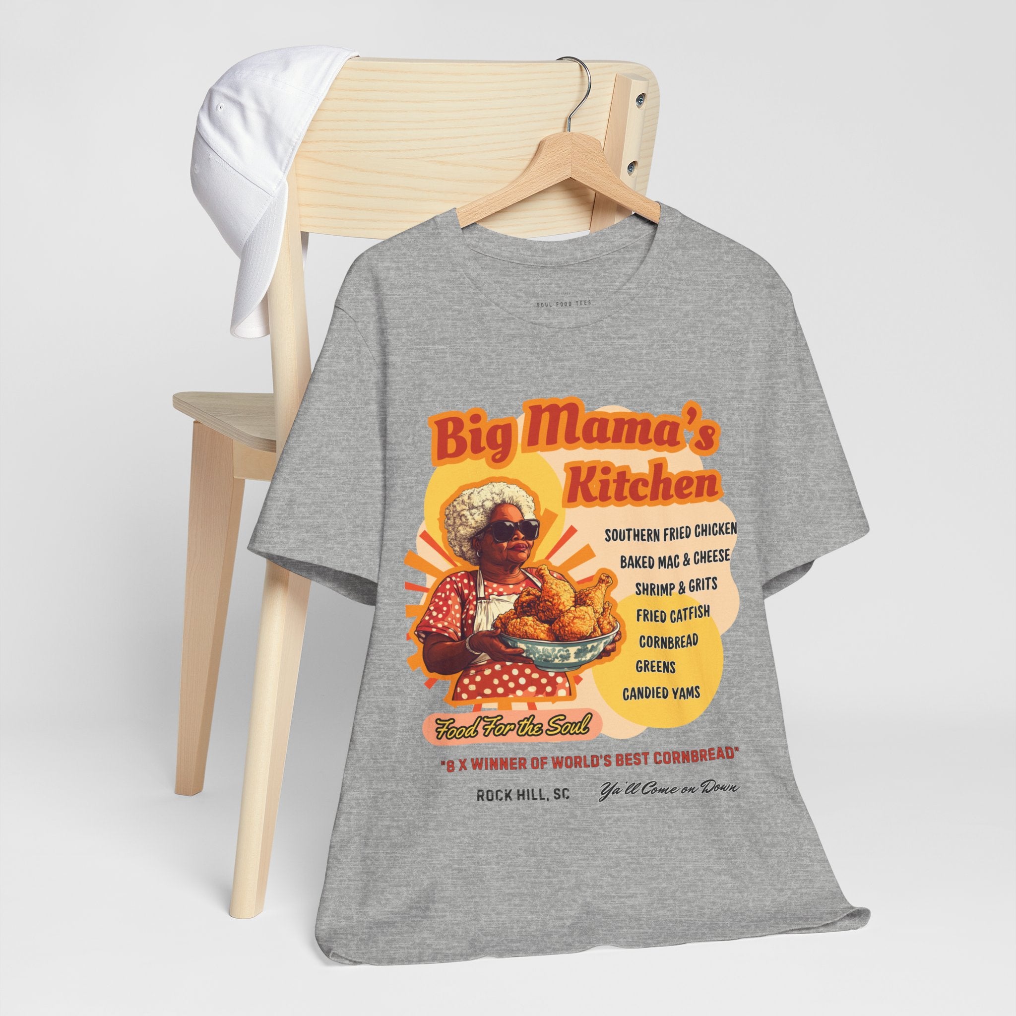 Big Mama's Kitchen Soul Food T Shirt