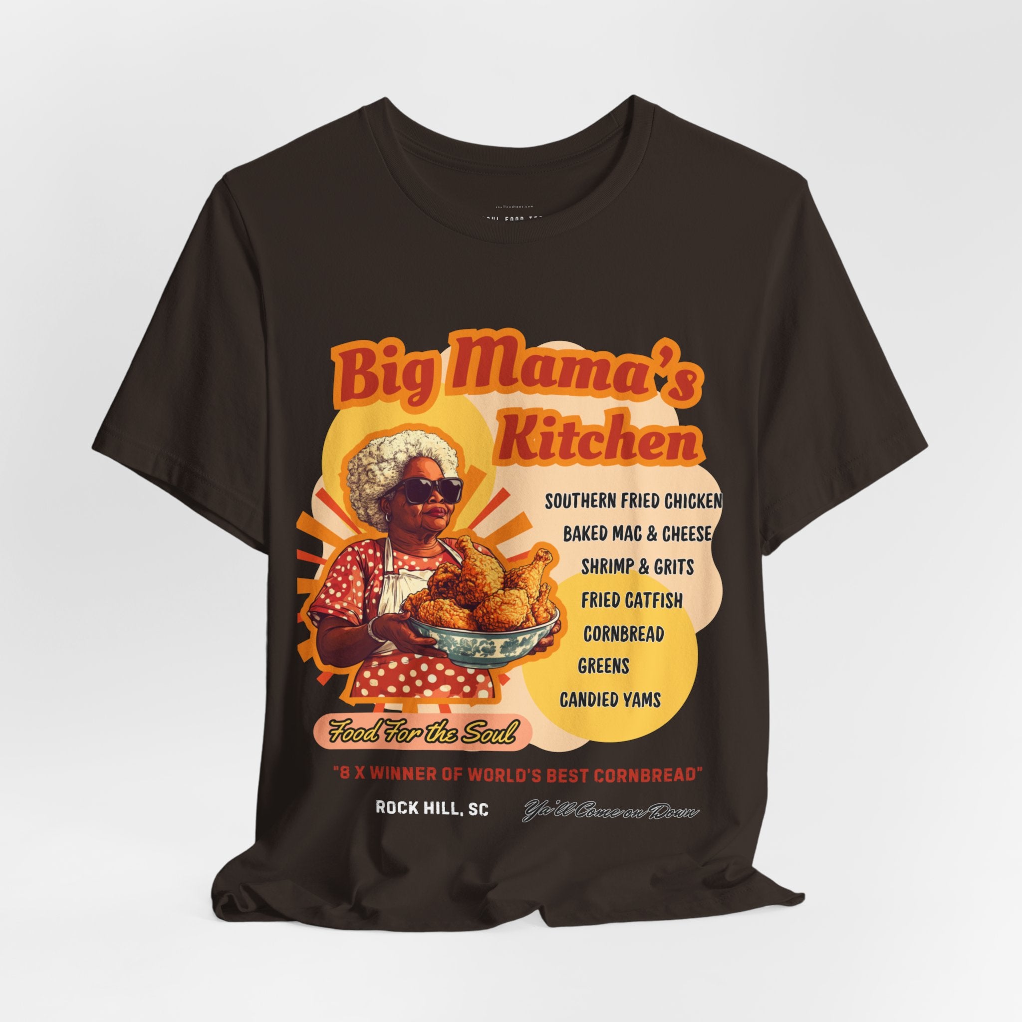 Big Mama's Kitchen Soul Food T Shirt