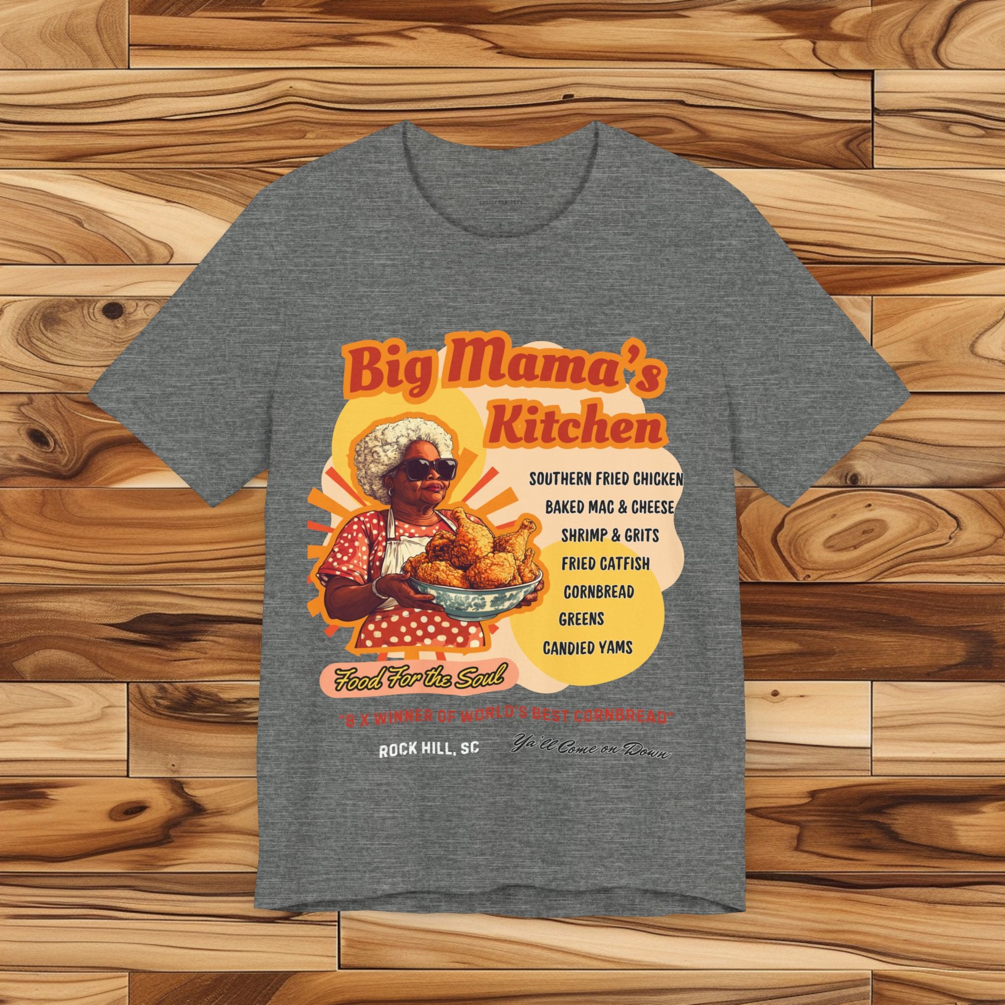 Big Mama's Kitchen Soul Food T Shirt