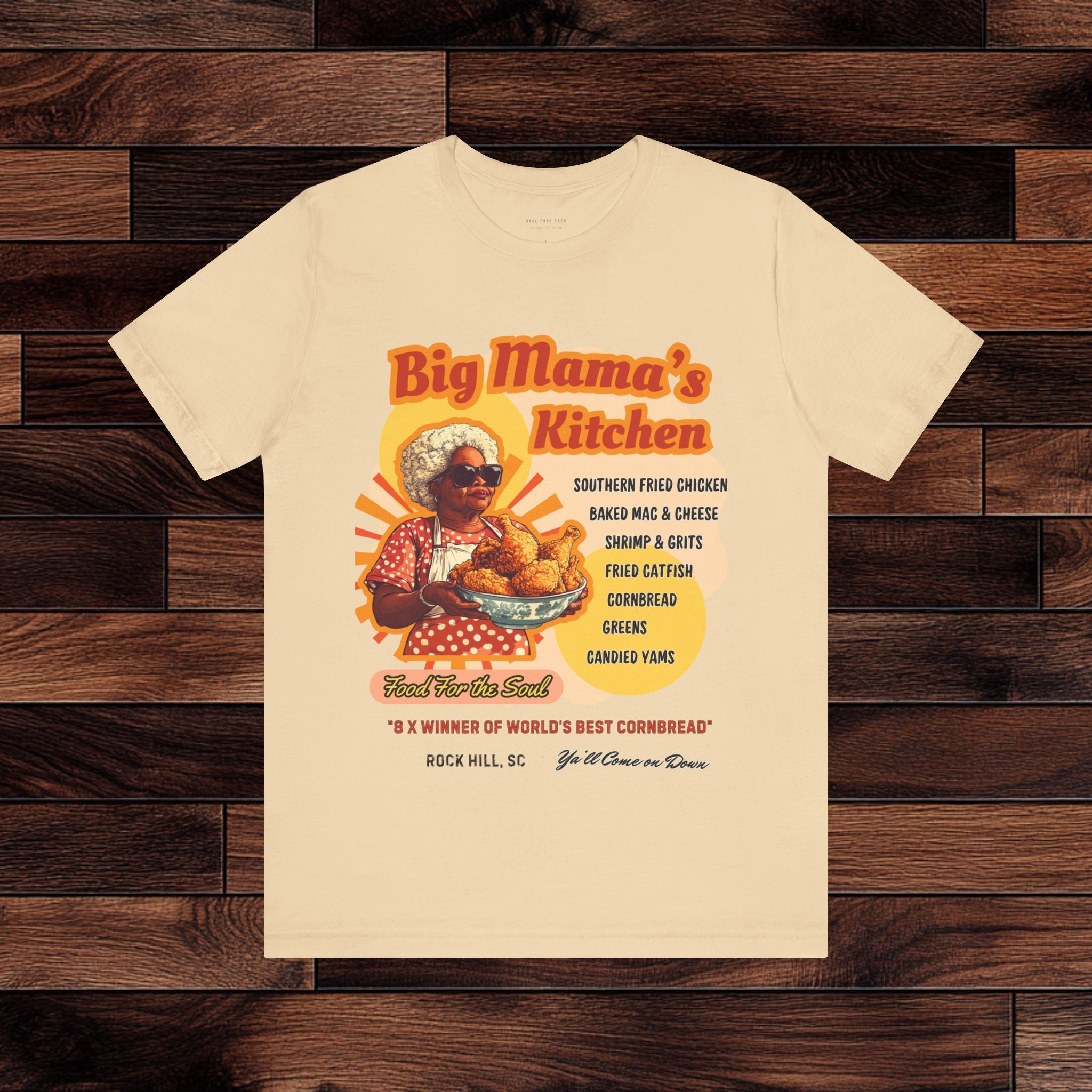 Big Mama's Kitchen Soul Food T Shirt