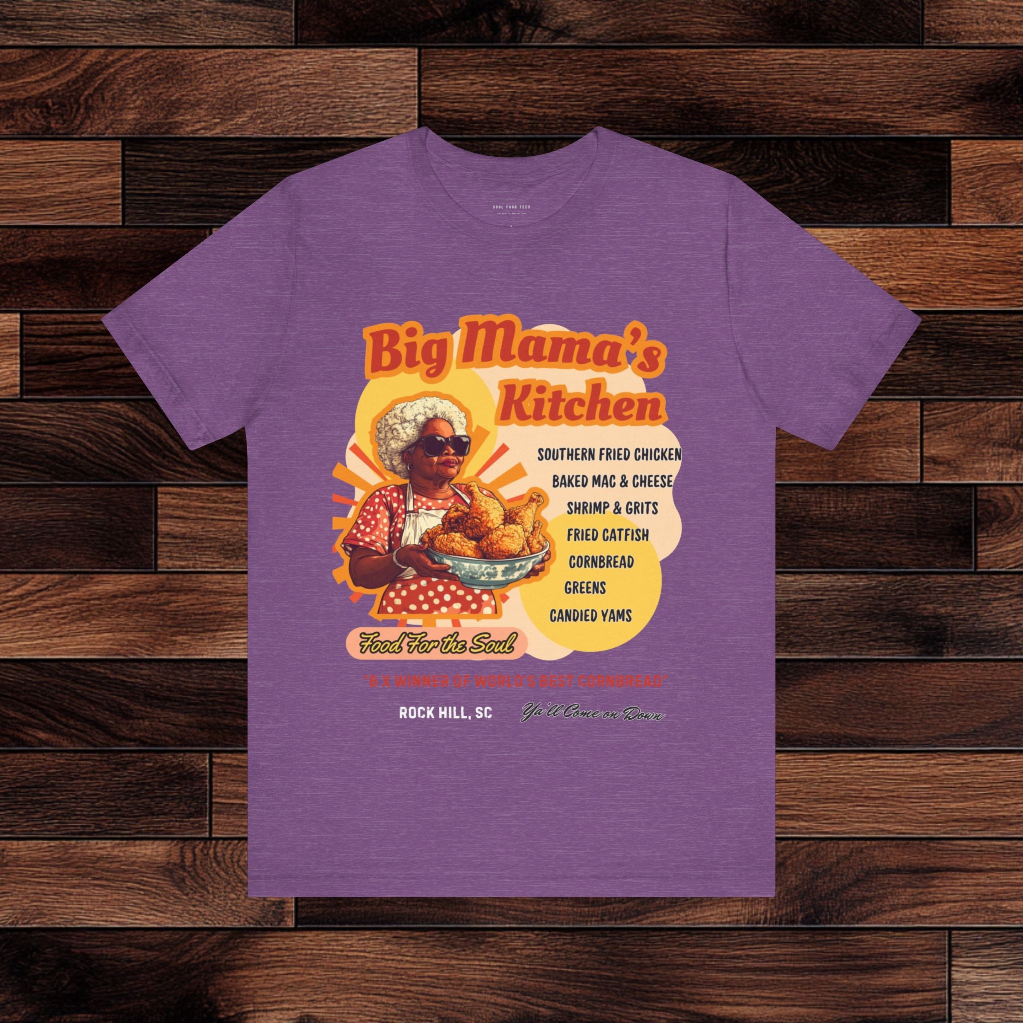 Big Mama's Kitchen Soul Food T Shirt