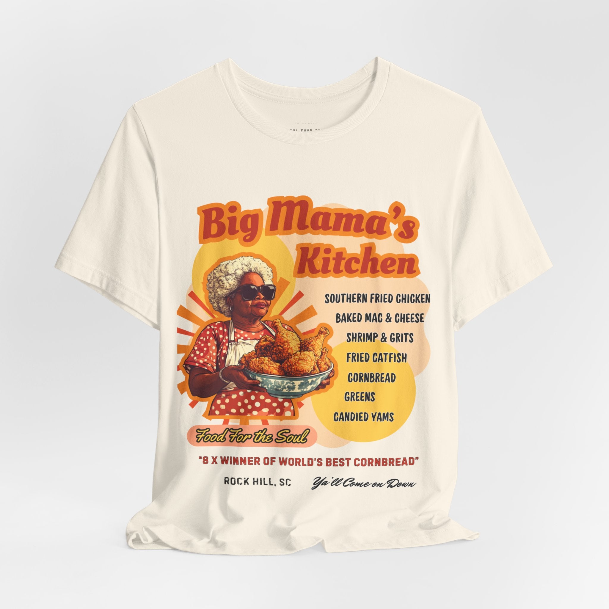 Big Mama's Kitchen Soul Food T Shirt