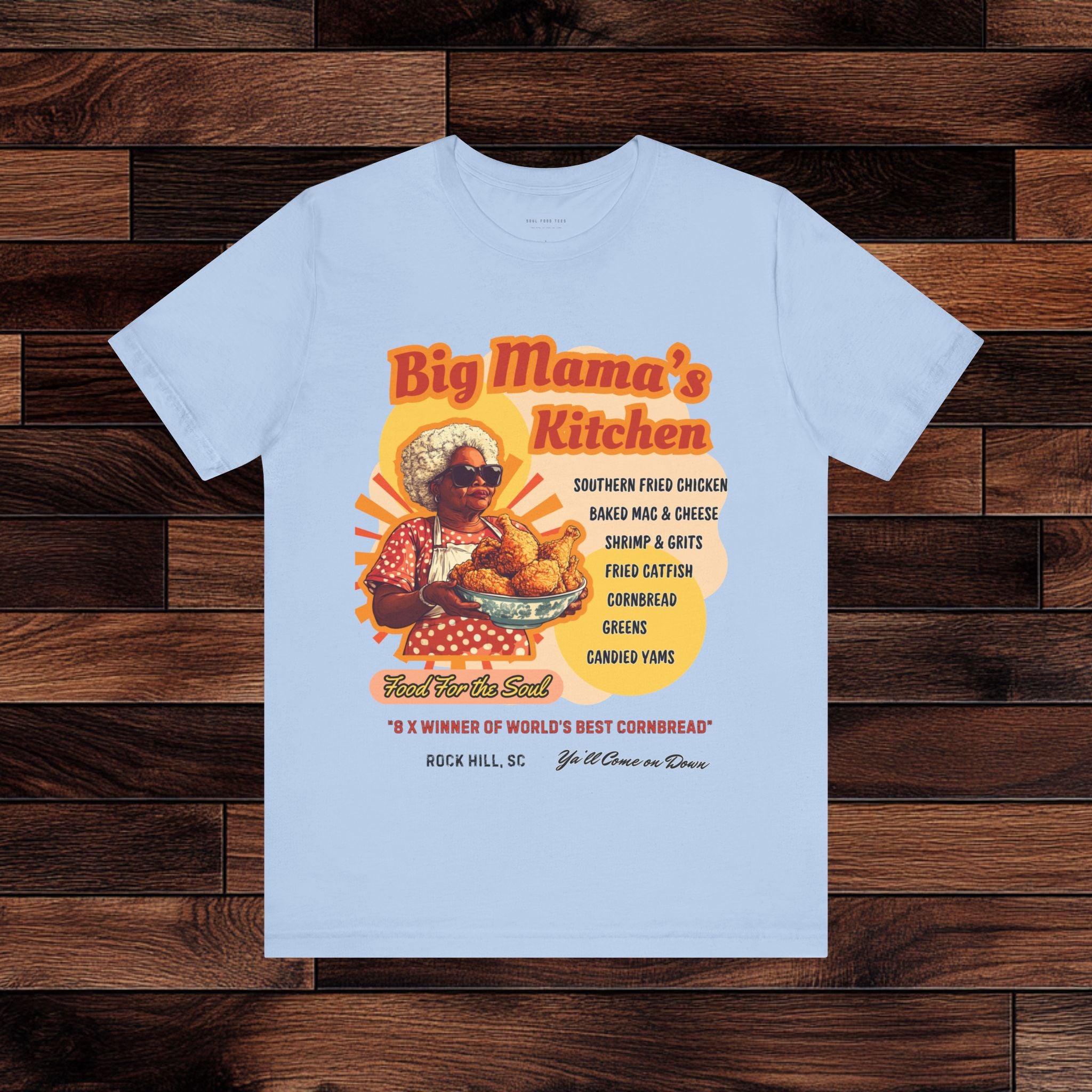 Big Mama's Kitchen Soul Food T Shirt