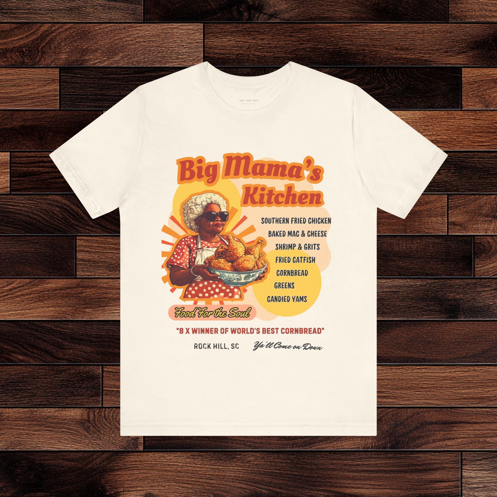 Big Mama's Kitchen Soul Food T Shirt