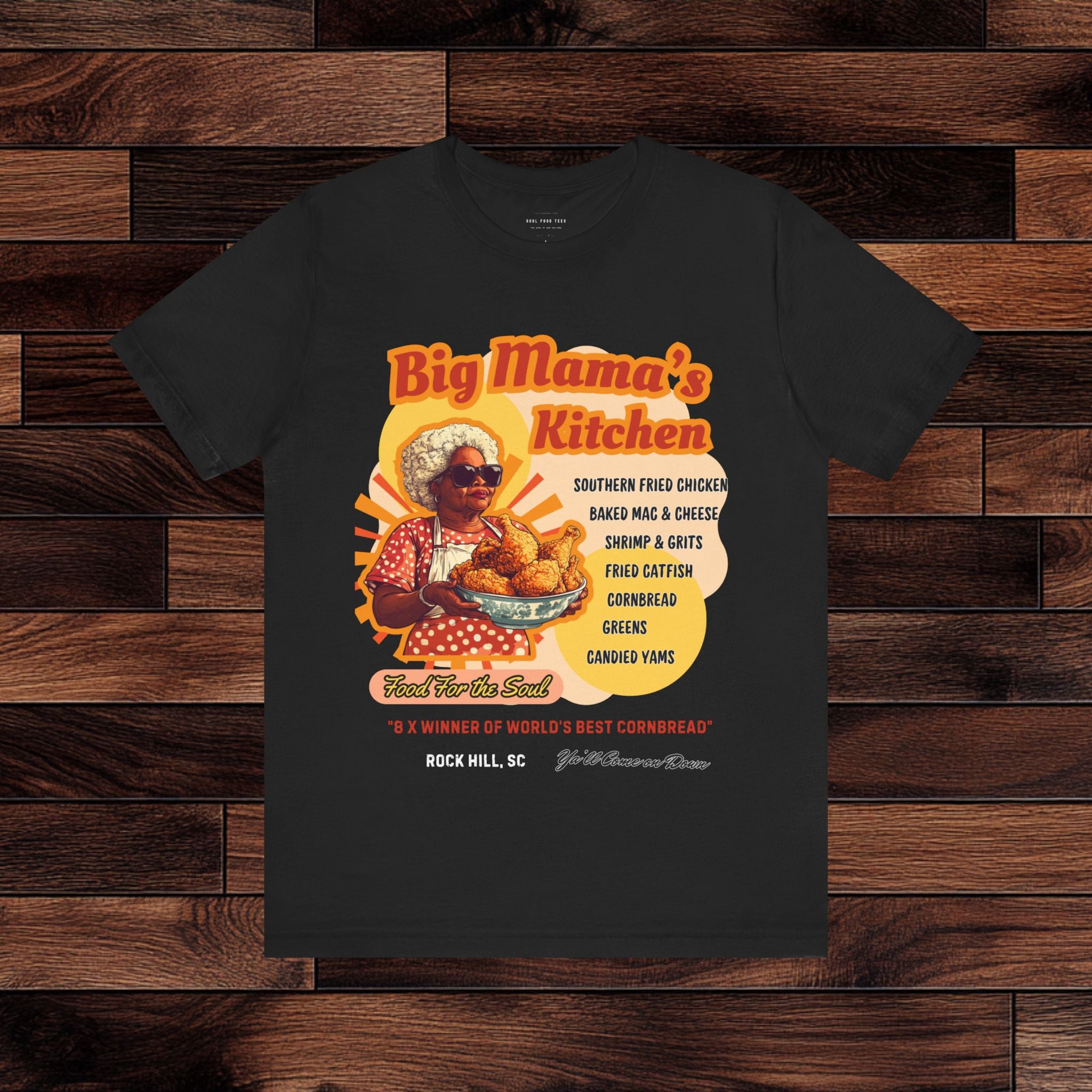 Big Mama's Kitchen Soul Food T Shirt