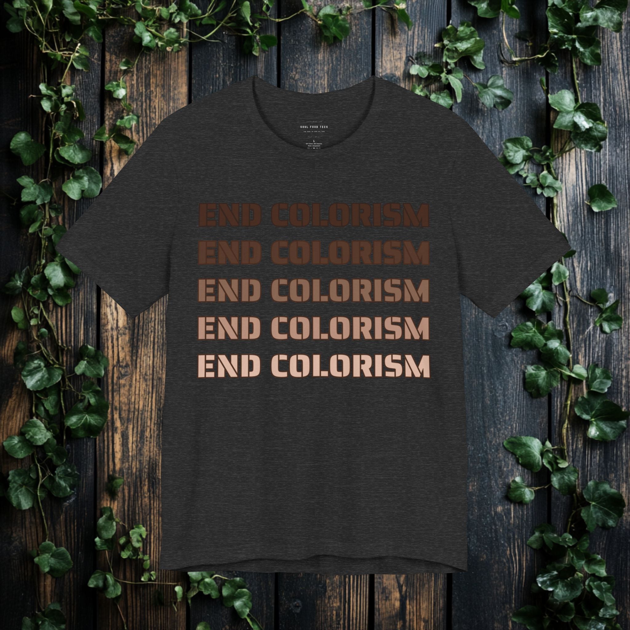 End Colorism T Shirt