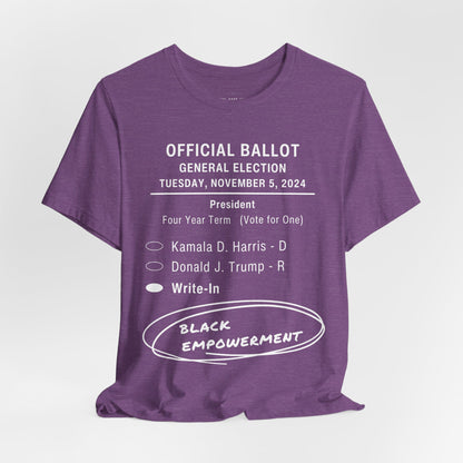 Vote for Black Empowerment T Shirt