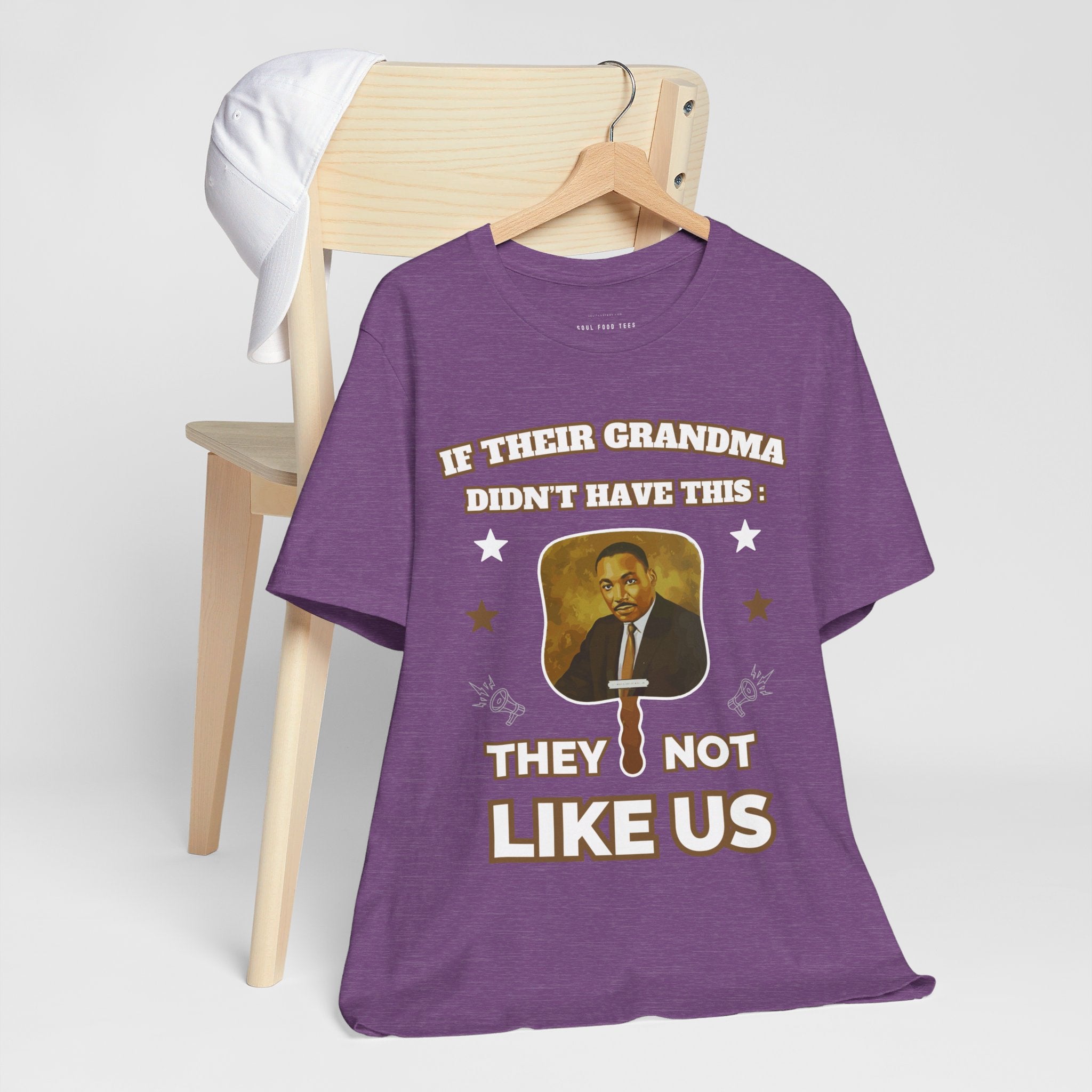 They Not Like Us - MLK Church Fan T Shirt