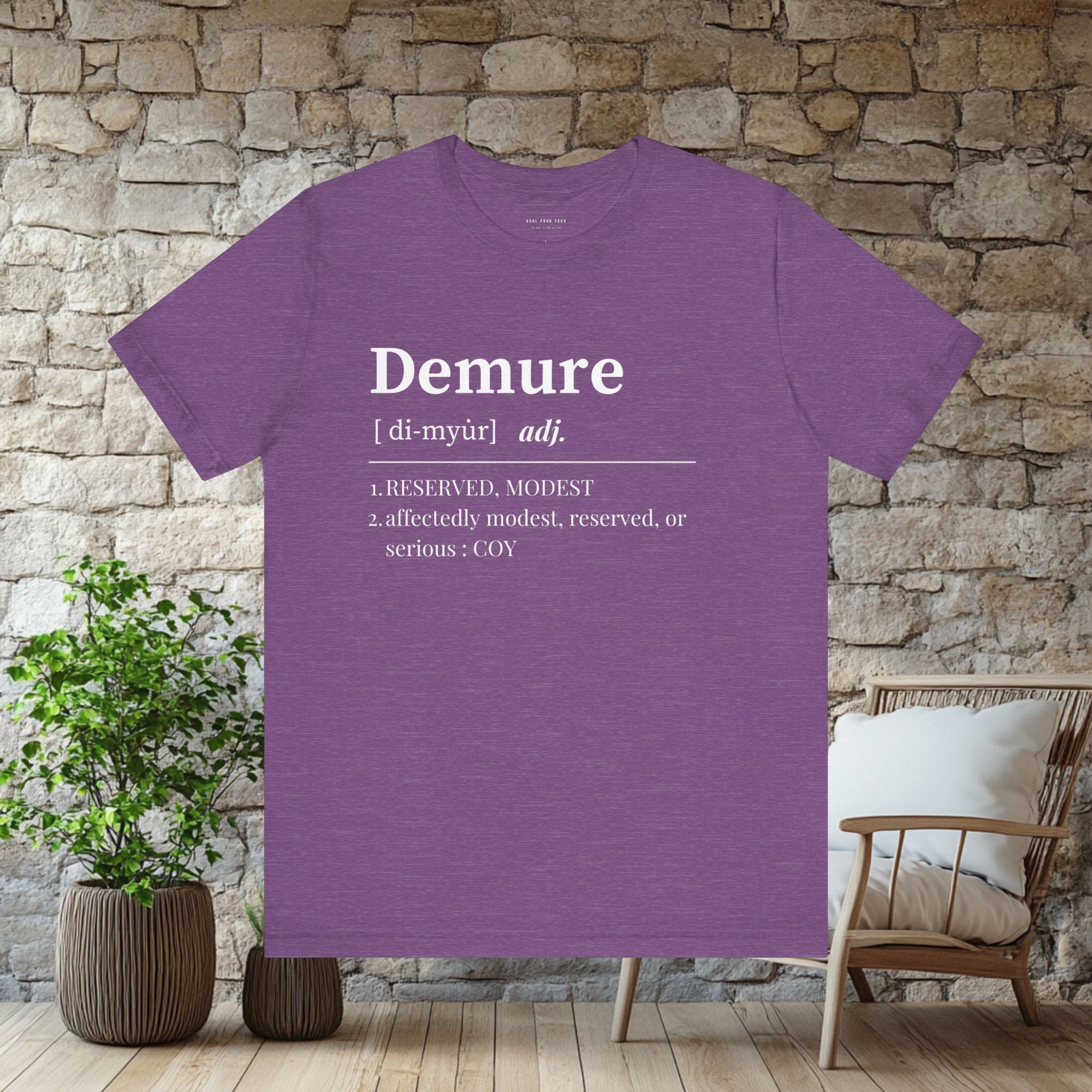 Demure T Shirt