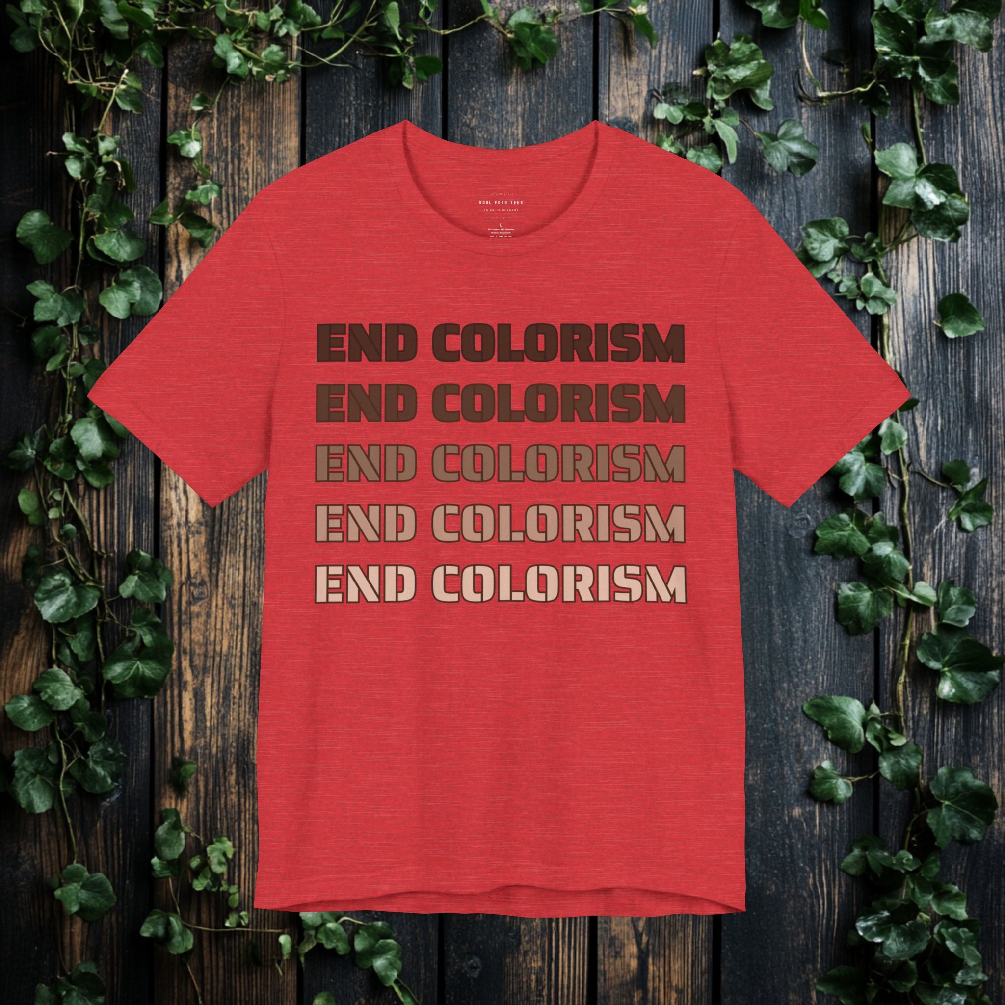 End Colorism T Shirt