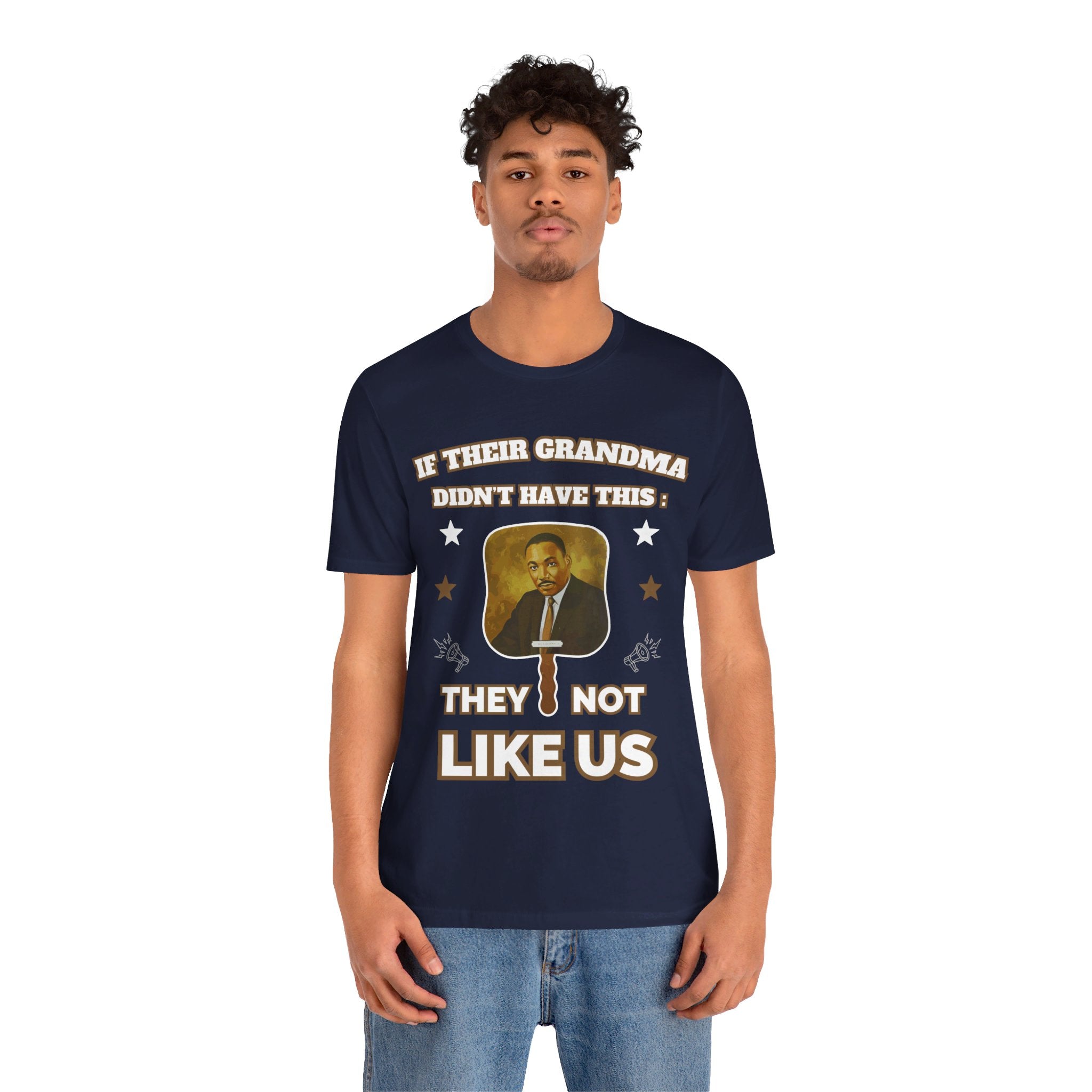 They Not Like Us - MLK Church Fan T Shirt