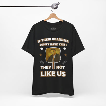 They Not Like Us - MLK Church Fan T Shirt