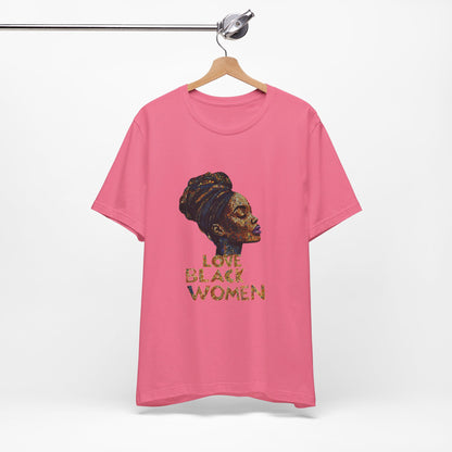 Love Black Women Mosaic T Shirt