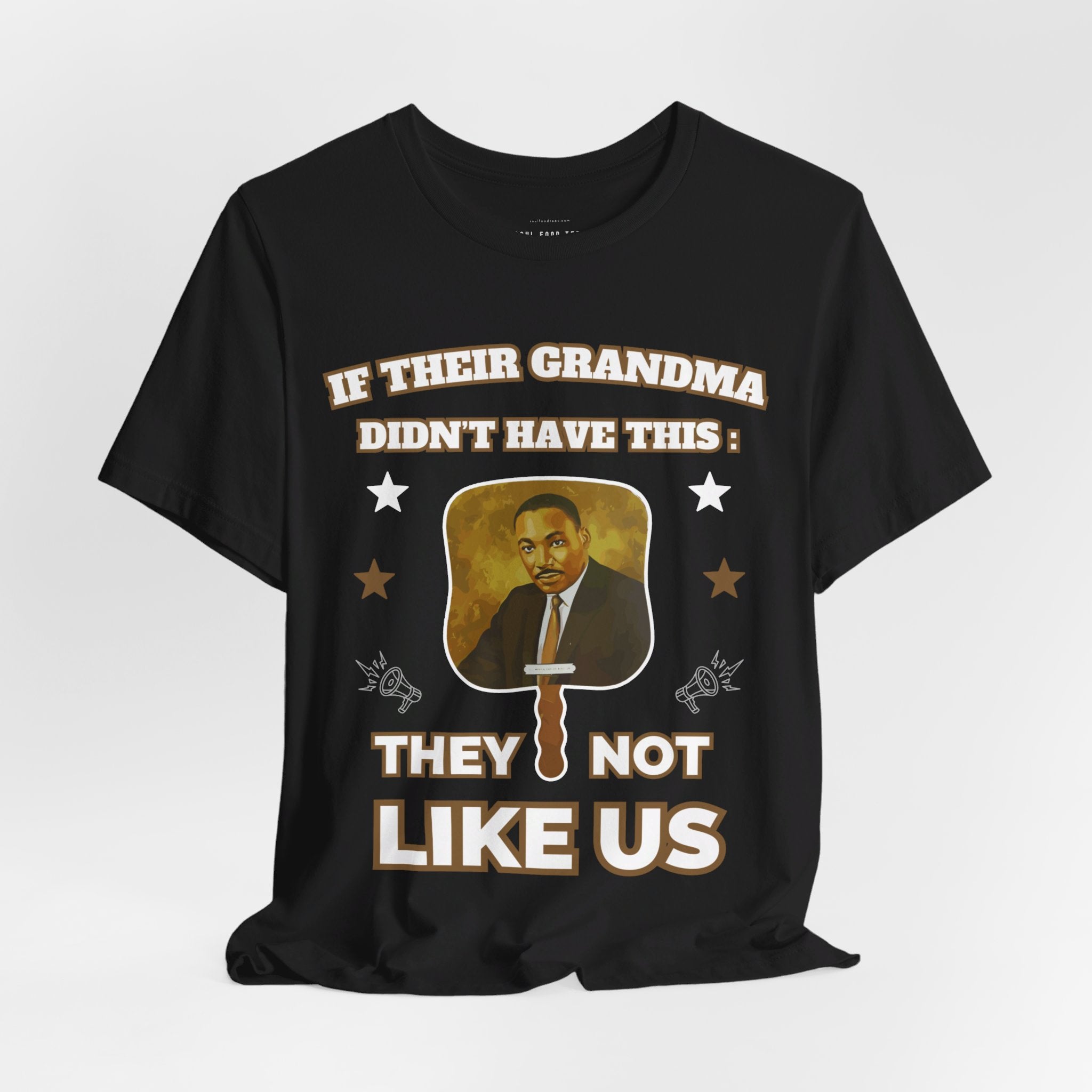 They Not Like Us - MLK Church Fan T Shirt