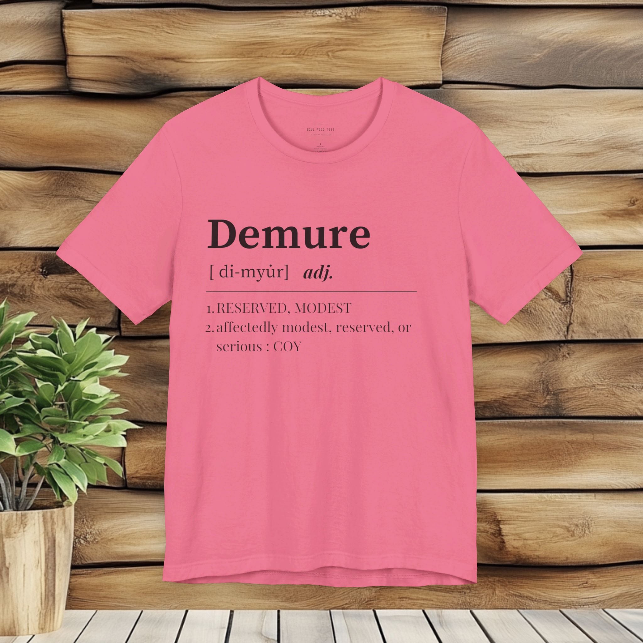 Demure T Shirt