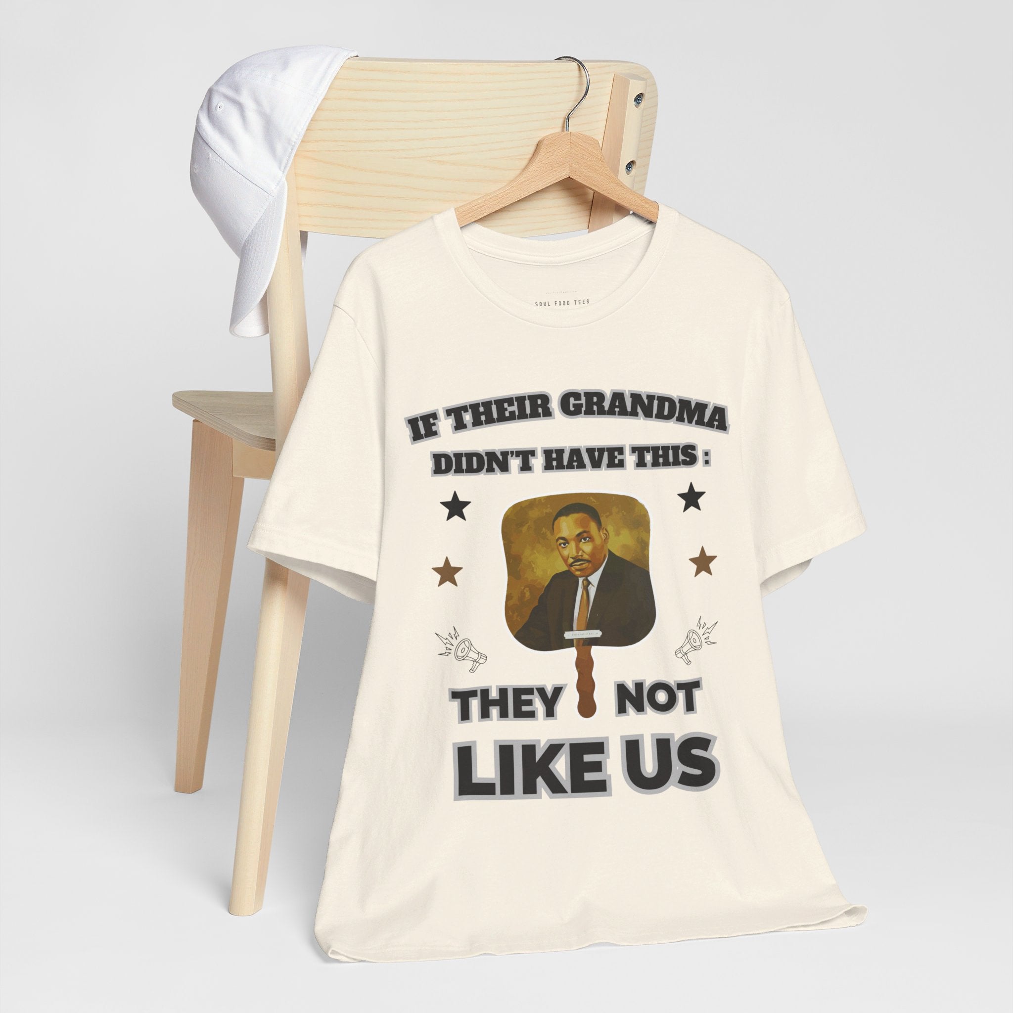 They Not Like Us - MLK Church Fan T Shirt