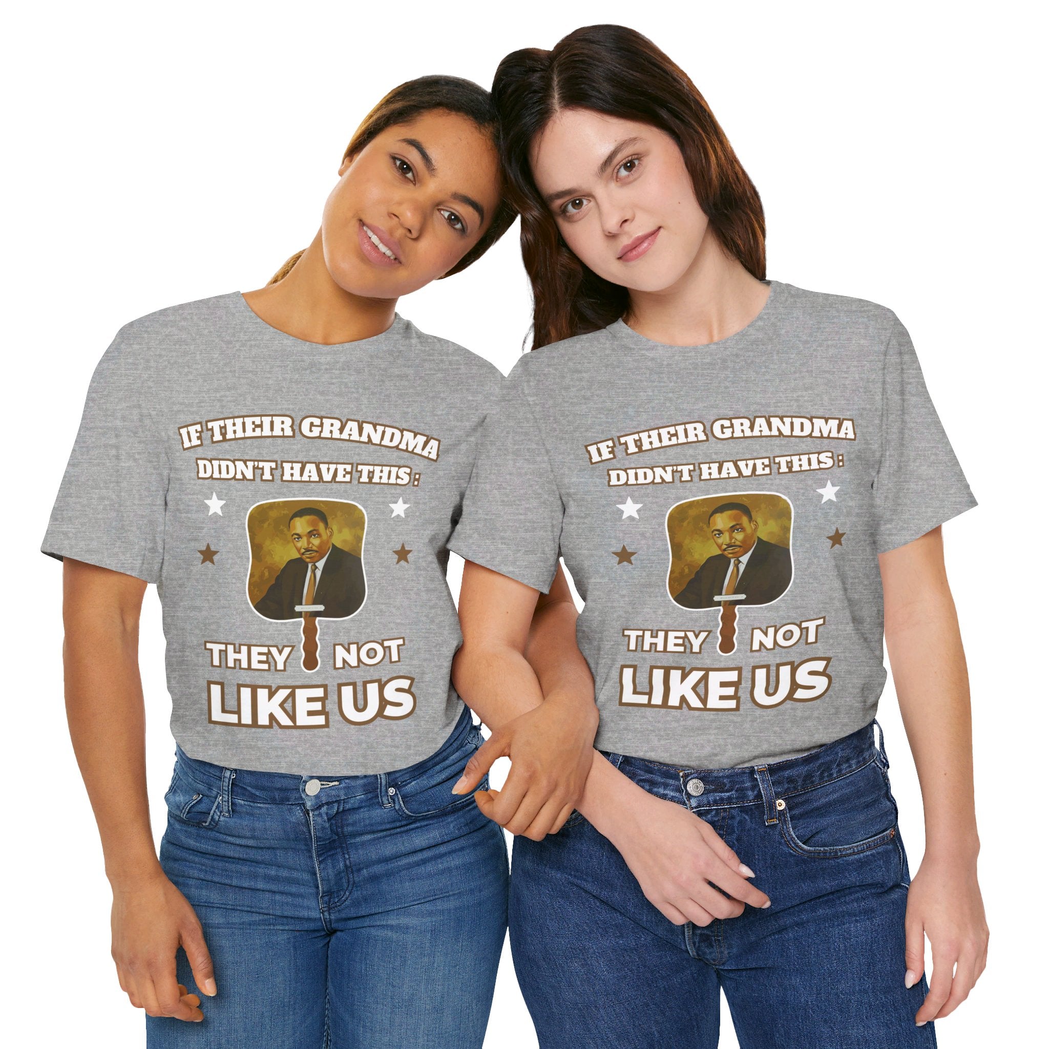 They Not Like Us - MLK Church Fan T Shirt