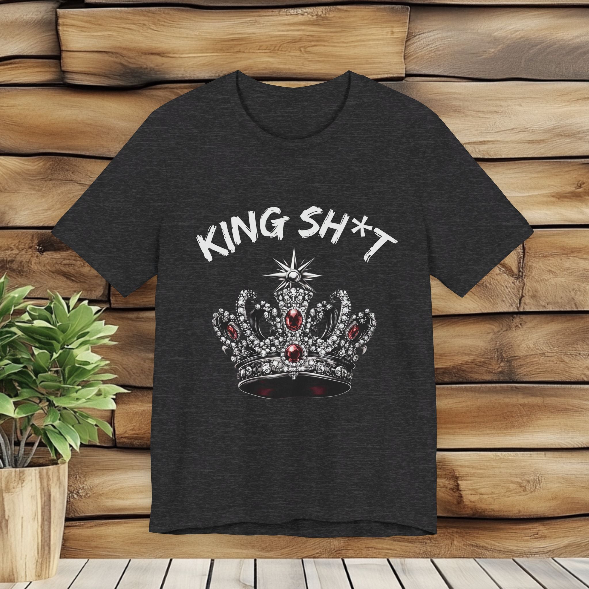 King Sh*t T Shirt - Unisex Jersey Short Sleeve Tee